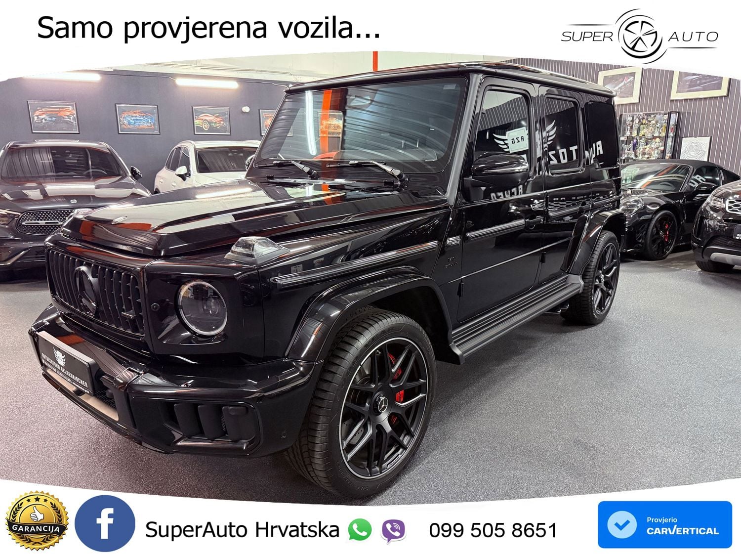 Mercedes AMG G 63 Long V8 (585 KS) 4MATIC 9G-TRONIC AMG SPEEDSHIFT TCT Manufaktur LED+GR SJED+ACC