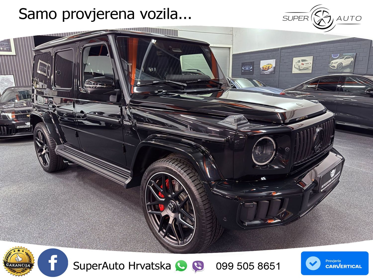 Mercedes AMG G 63 Long V8 (585 KS) 4MATIC 9G-TRONIC AMG SPEEDSHIFT TCT Manufaktur LED+GR SJED+ACC