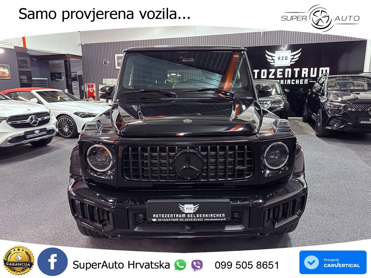 Mercedes AMG G 63 Long V8 (585 KS) 4MATIC 9G-TRONIC AMG SPEEDSHIFT TCT Manufaktur LED+GR SJED+ACC