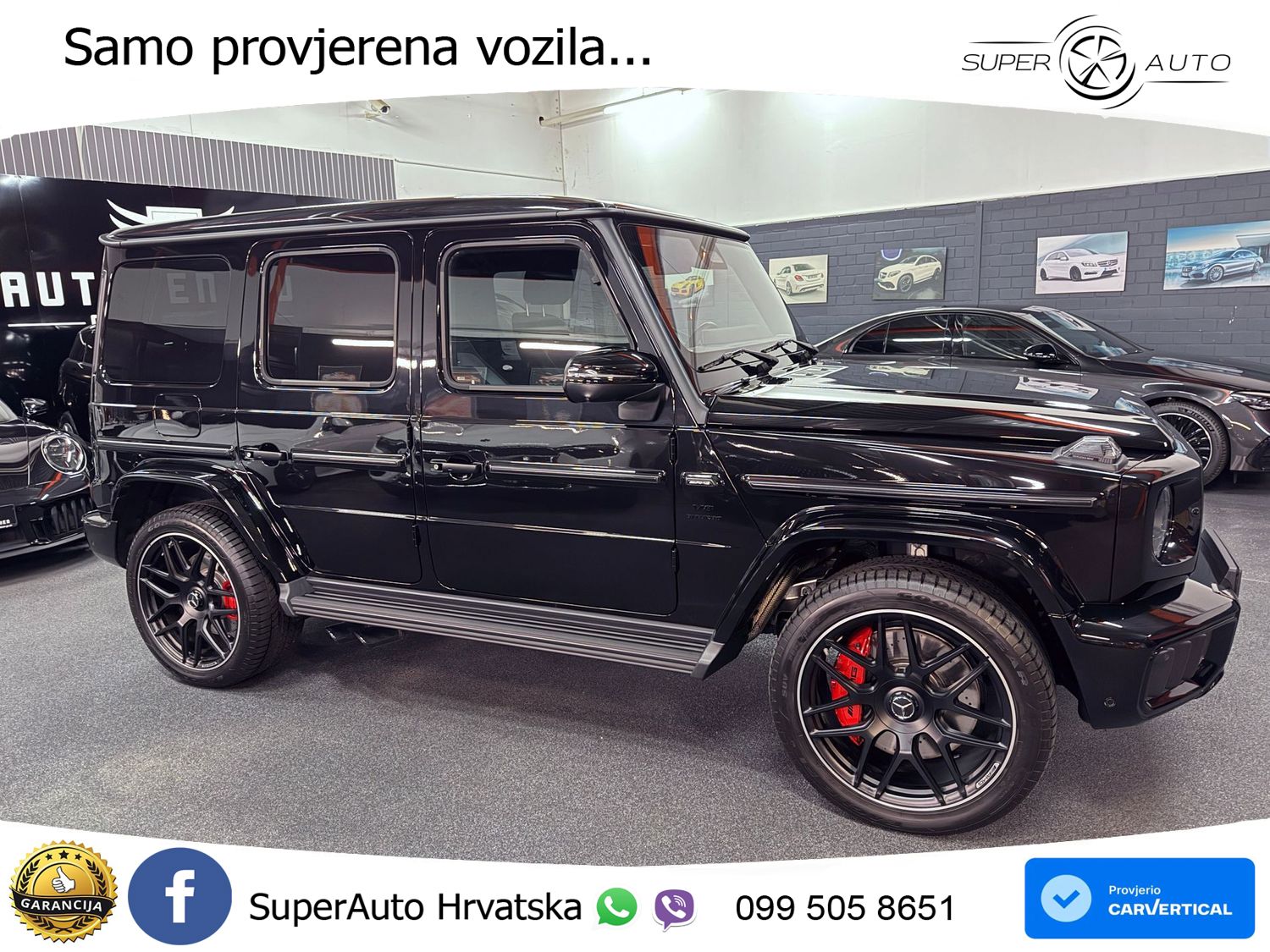 Mercedes AMG G 63 Long V8 (585 KS) 4MATIC 9G-TRONIC AMG SPEEDSHIFT TCT Manufaktur LED+GR SJED+ACC
