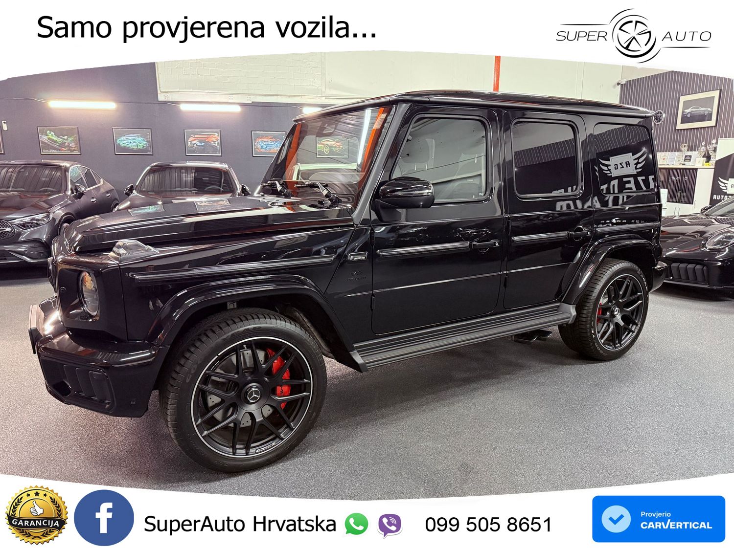 Mercedes AMG G 63 Long V8 (585 KS) 4MATIC 9G-TRONIC AMG SPEEDSHIFT TCT Manufaktur LED+GR SJED+ACC