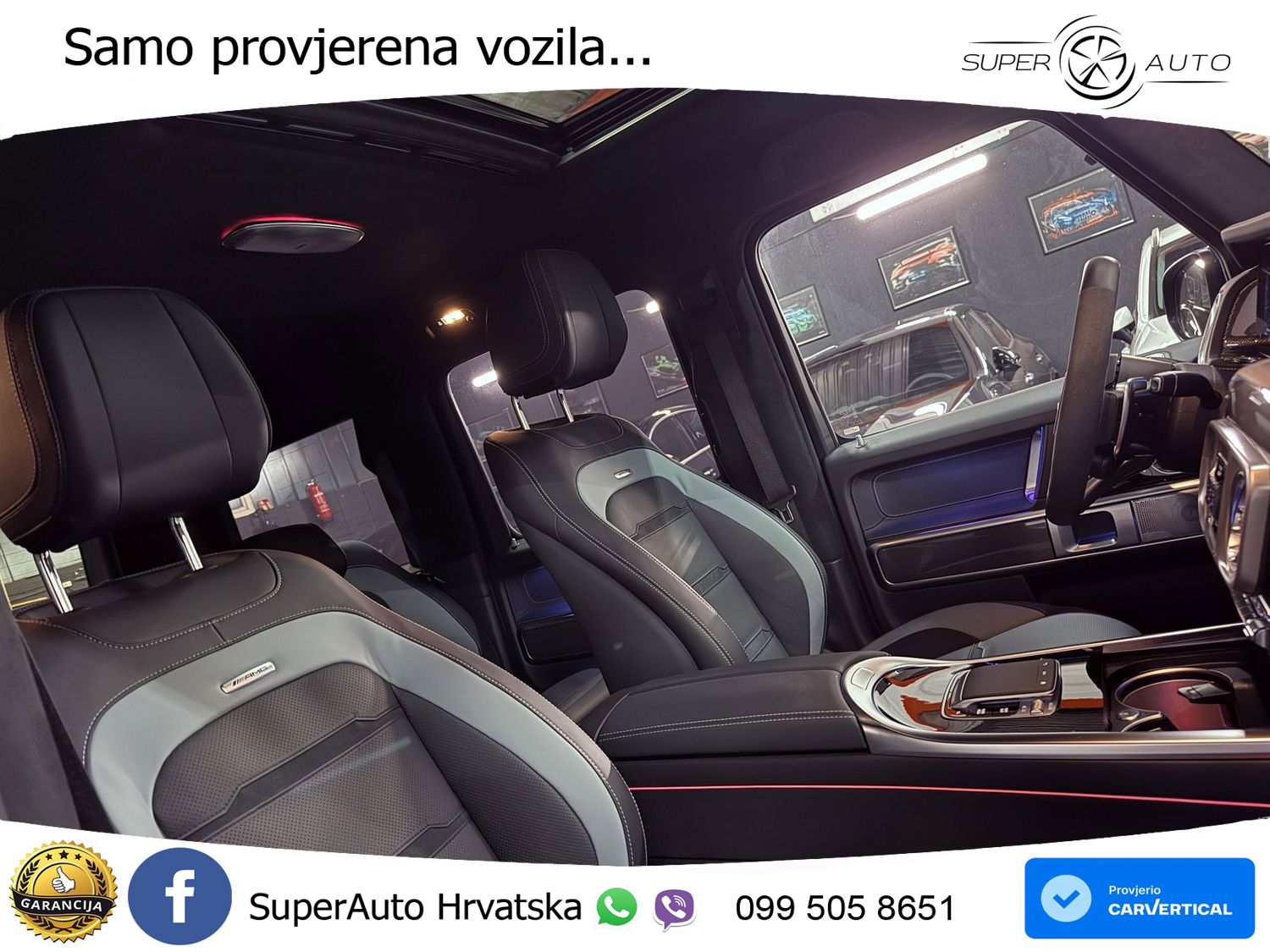 Mercedes AMG G 63 Long V8 (585 KS) 4MATIC 9G-TRONIC AMG SPEEDSHIFT TCT Manufaktur LED+GR SJED+ACC