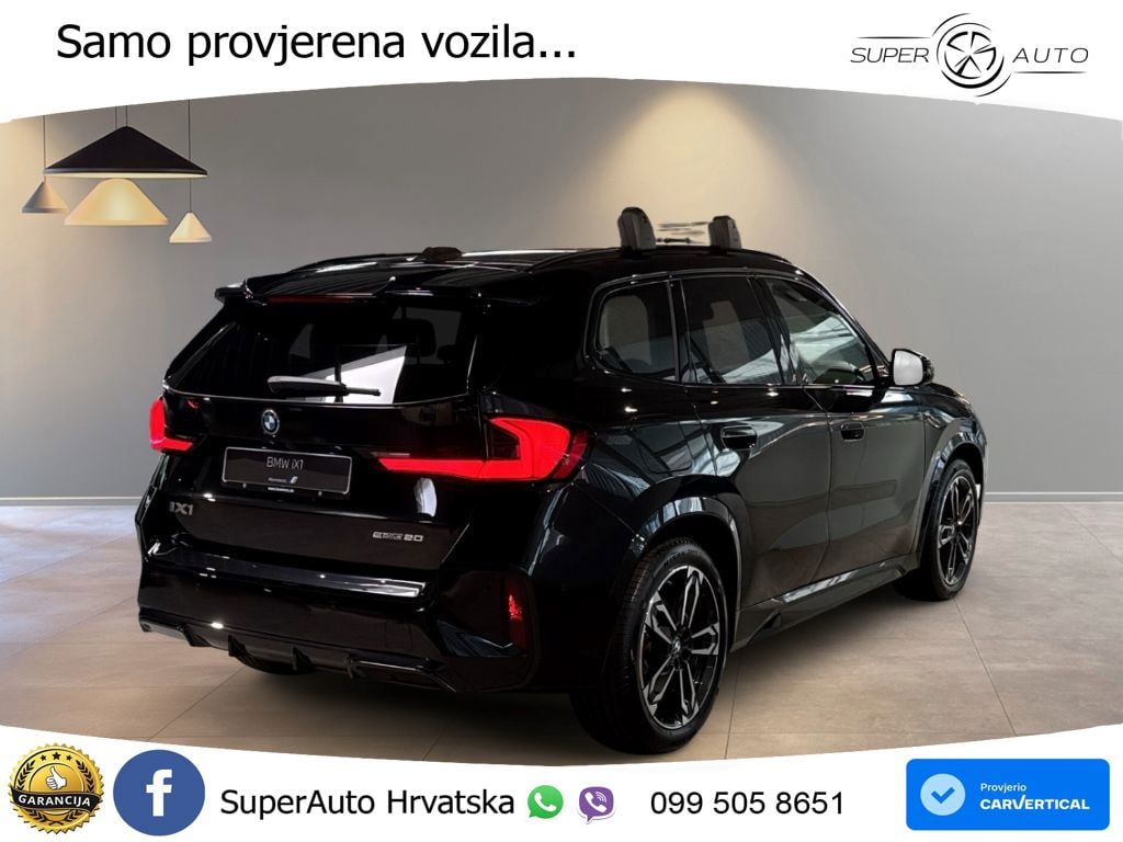 BMW iX1 66.5 kWh (204 KS) eDrive20 M Sport LED+GR SJED+ACC
