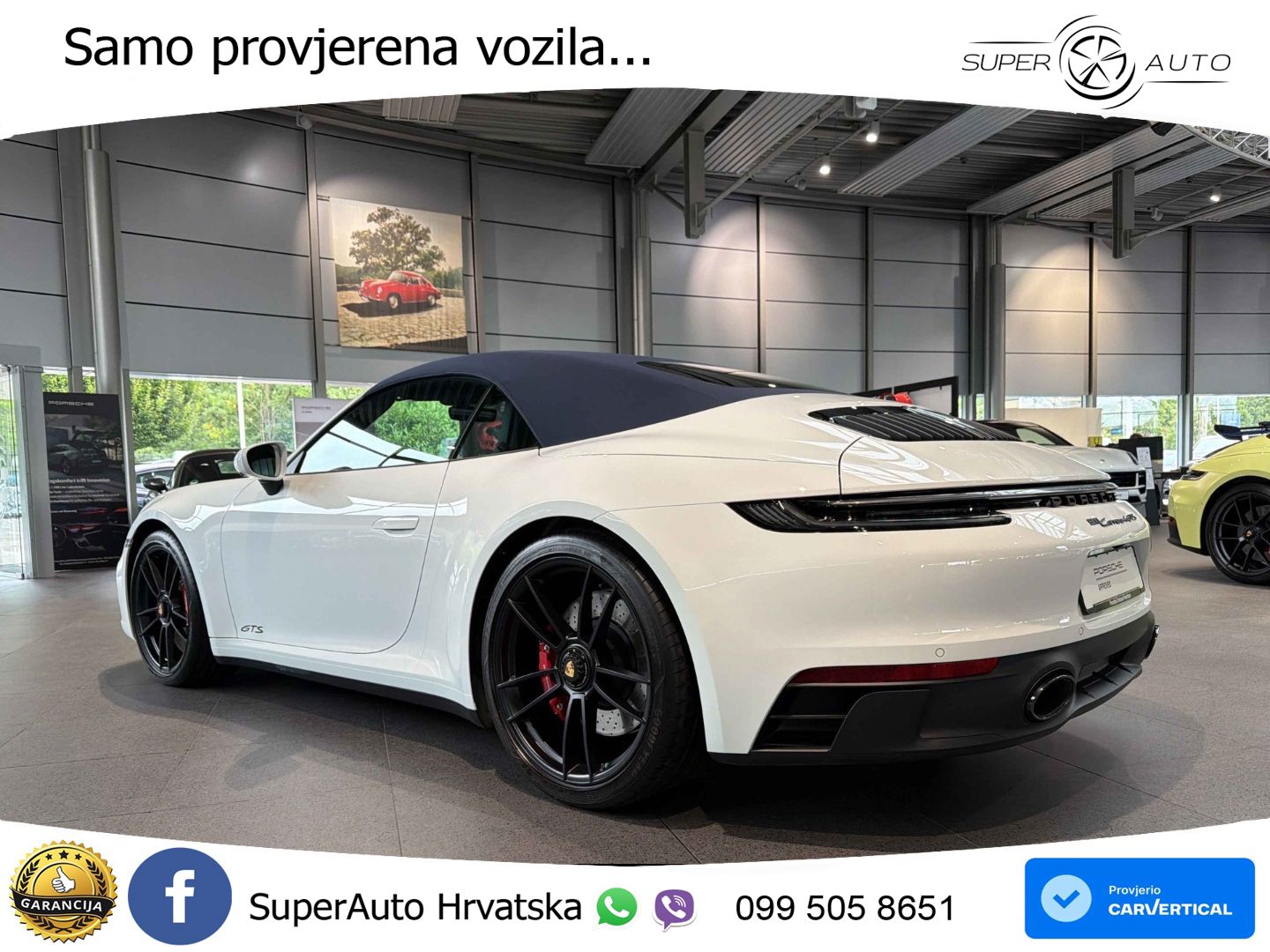 Porsche 911 Carrera 4 GTS Cabriolet 3.0 (480 KS) PDK LED+GR SJED+ACC