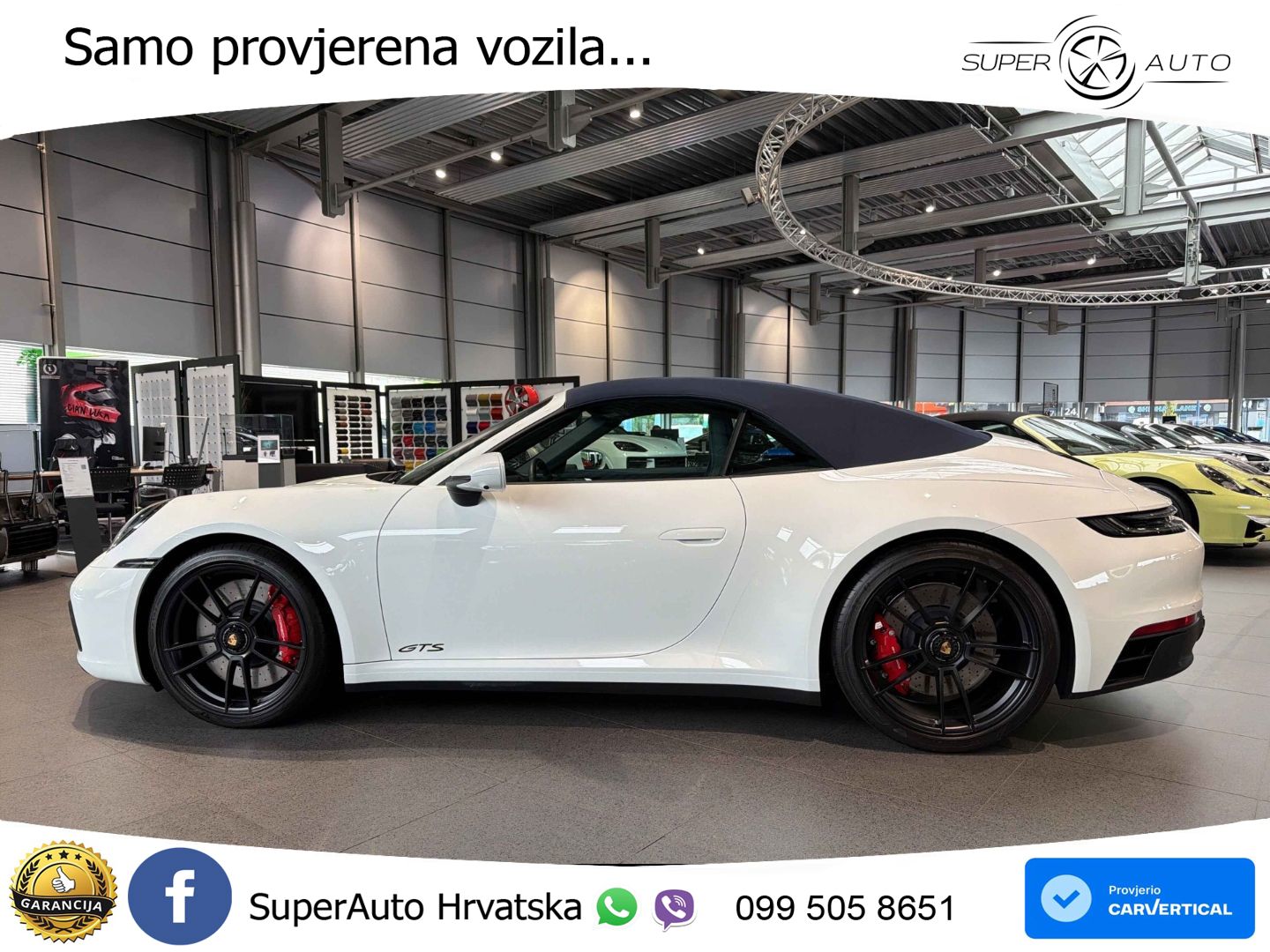 Porsche 911 Carrera 4 GTS Cabriolet 3.0 (480 KS) PDK LED+GR SJED+ACC