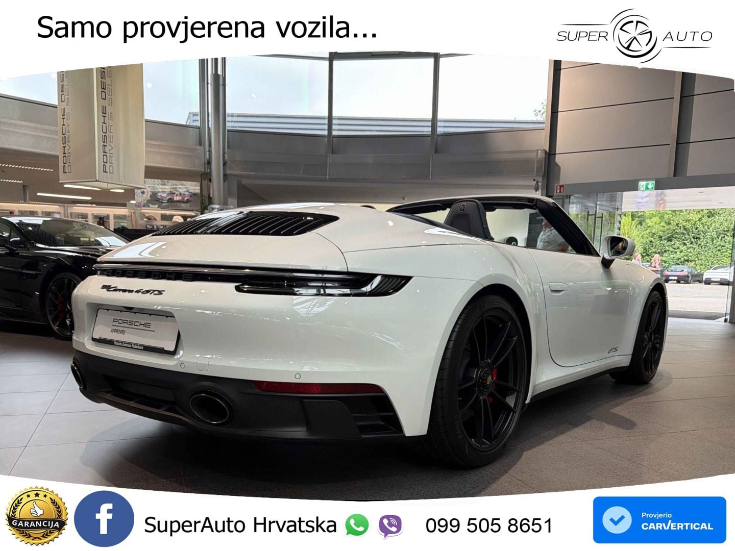 Porsche 911 Carrera 4 GTS Cabriolet 3.0 (480 KS) PDK LED+GR SJED+ACC