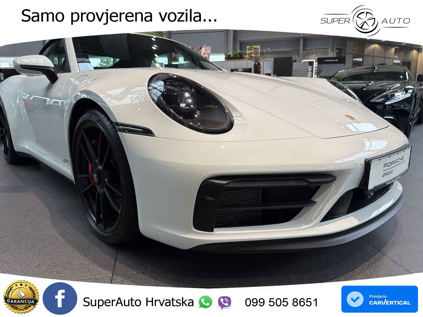 Porsche 911 Carrera 4 GTS Cabriolet 3.0 (480 KS) PDK LED+GR SJED+ACC