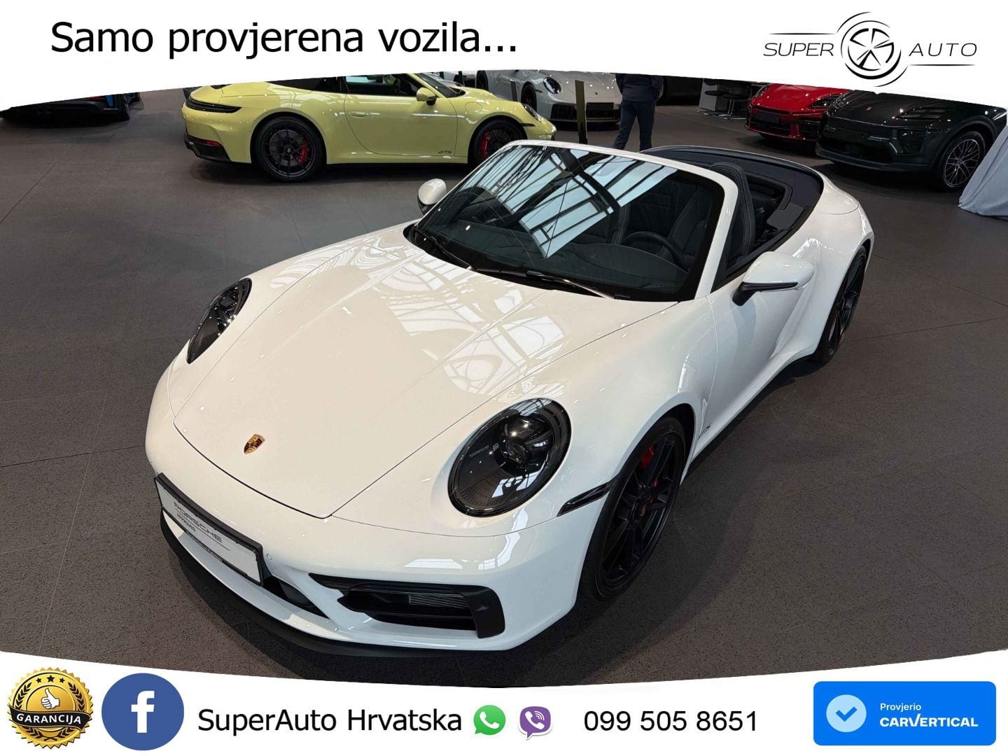 Porsche 911 Carrera 4 GTS Cabriolet 3.0 (480 KS) PDK LED+GR SJED+ACC