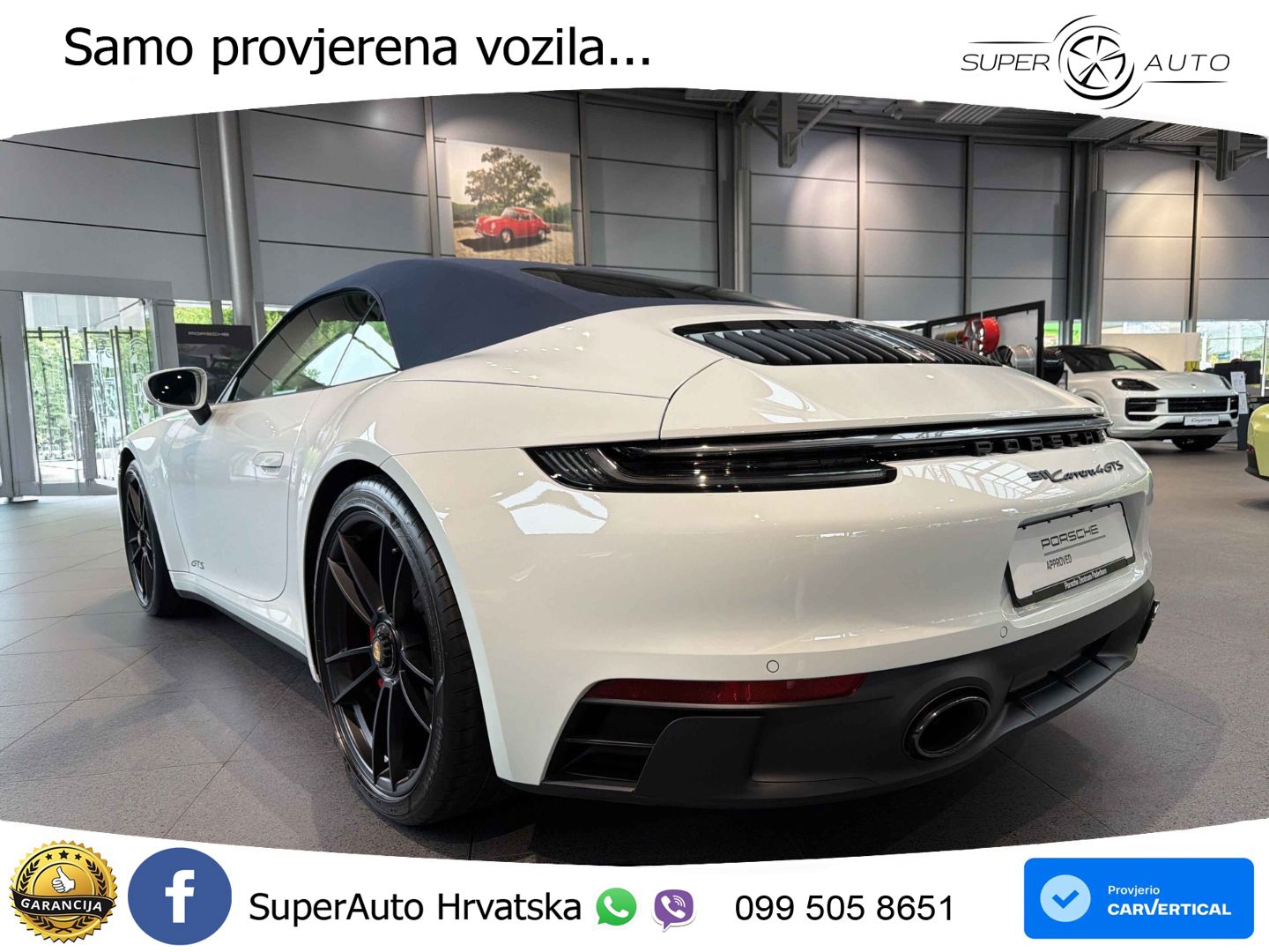 Porsche 911 Carrera 4 GTS Cabriolet 3.0 (480 KS) PDK LED+GR SJED+ACC