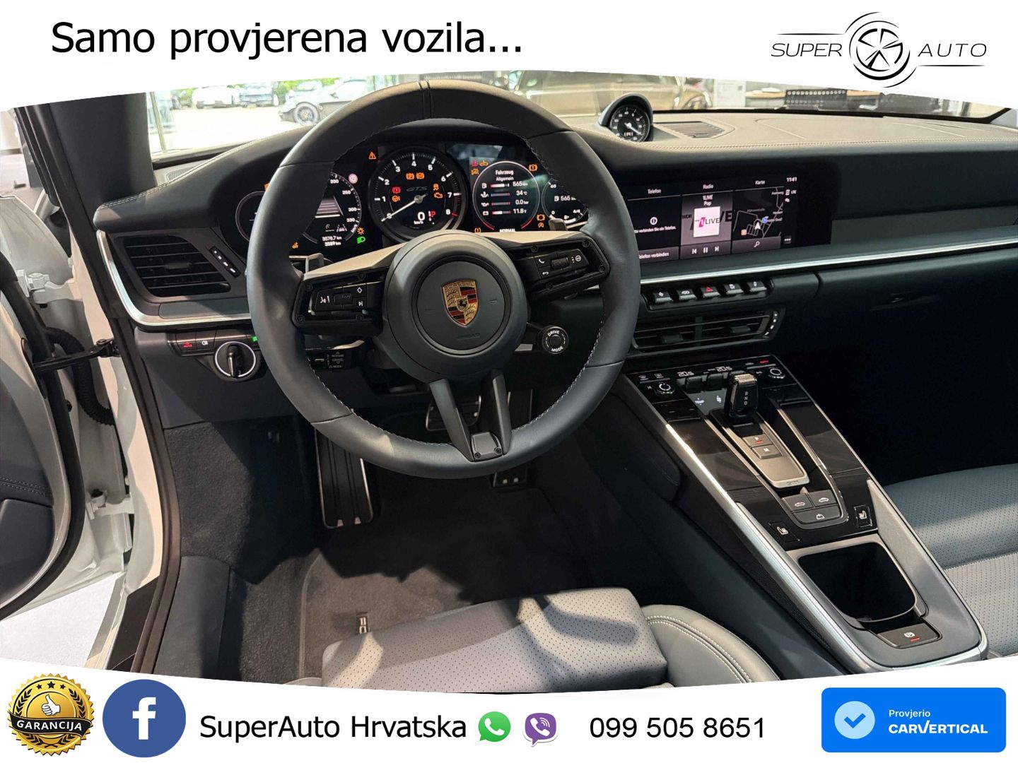 Porsche 911 Carrera 4 GTS Cabriolet 3.0 (480 KS) PDK LED+GR SJED+ACC