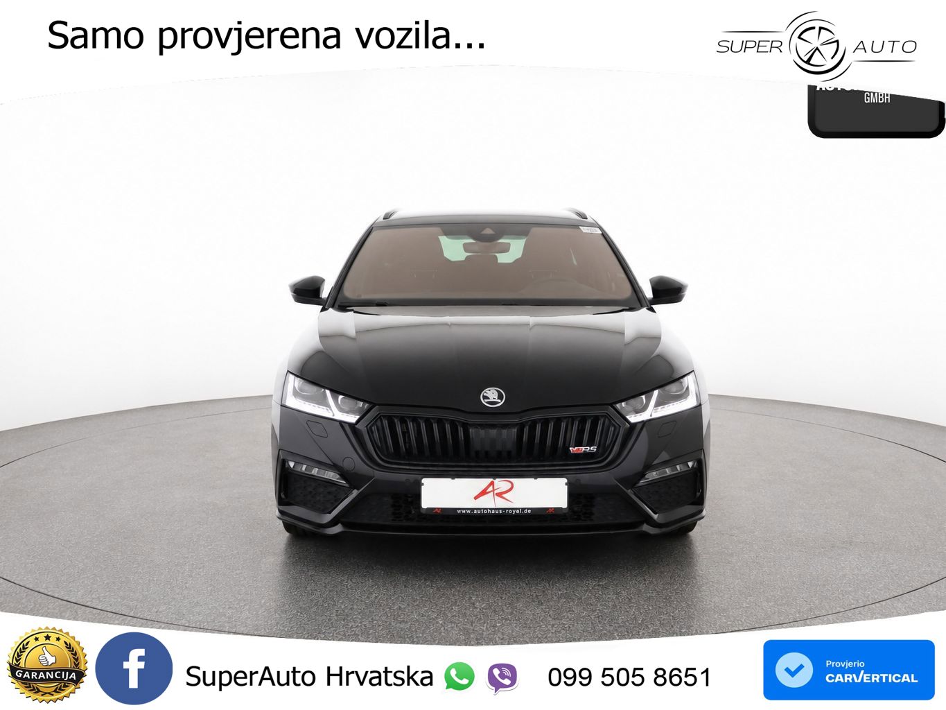 Škoda Octavia Combi RS 2.0 TDI (200 KS) DSG LED+GR SJED+ACC