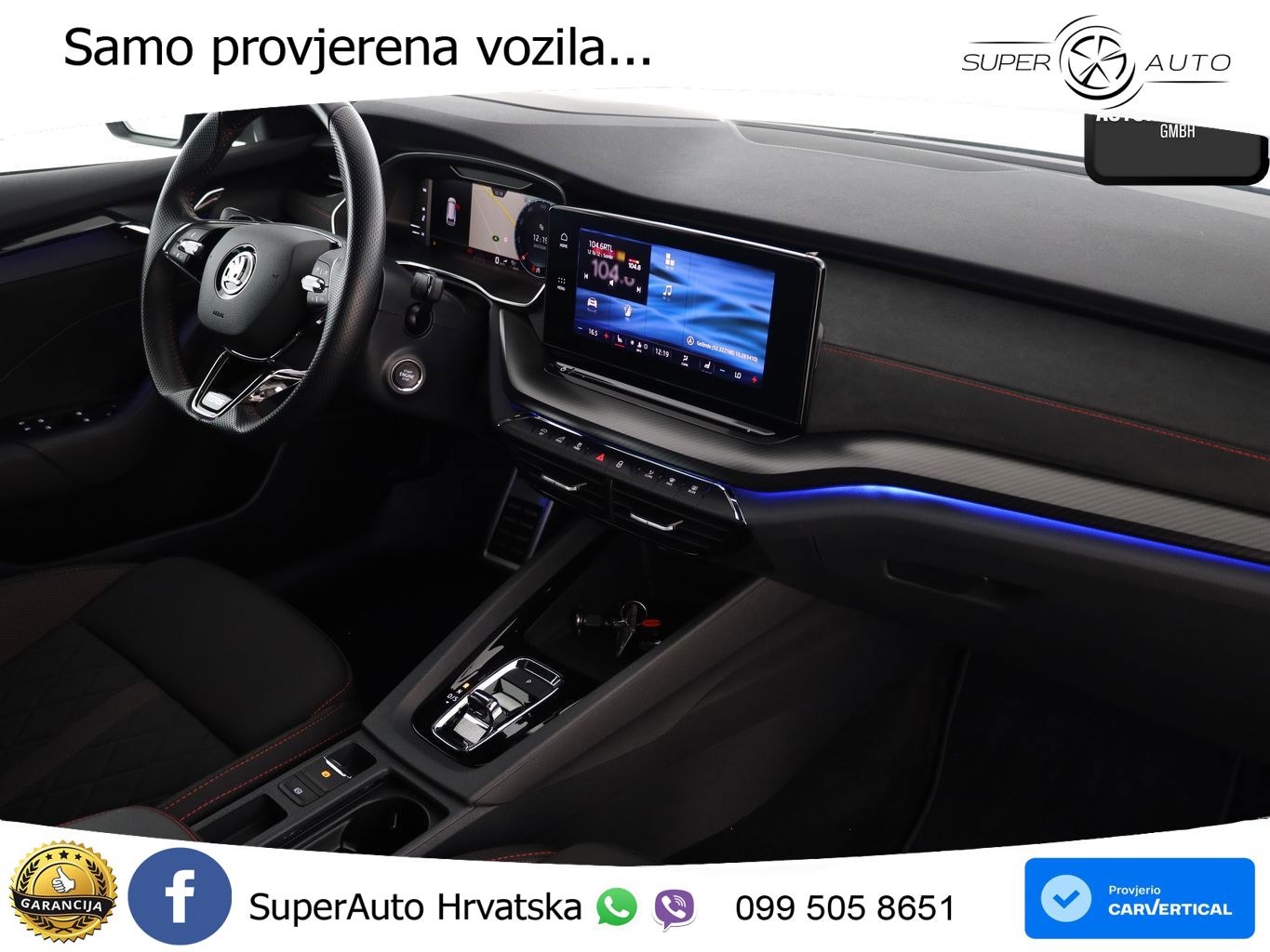 Škoda Octavia Combi RS 2.0 TDI (200 KS) DSG LED+GR SJED+ACC