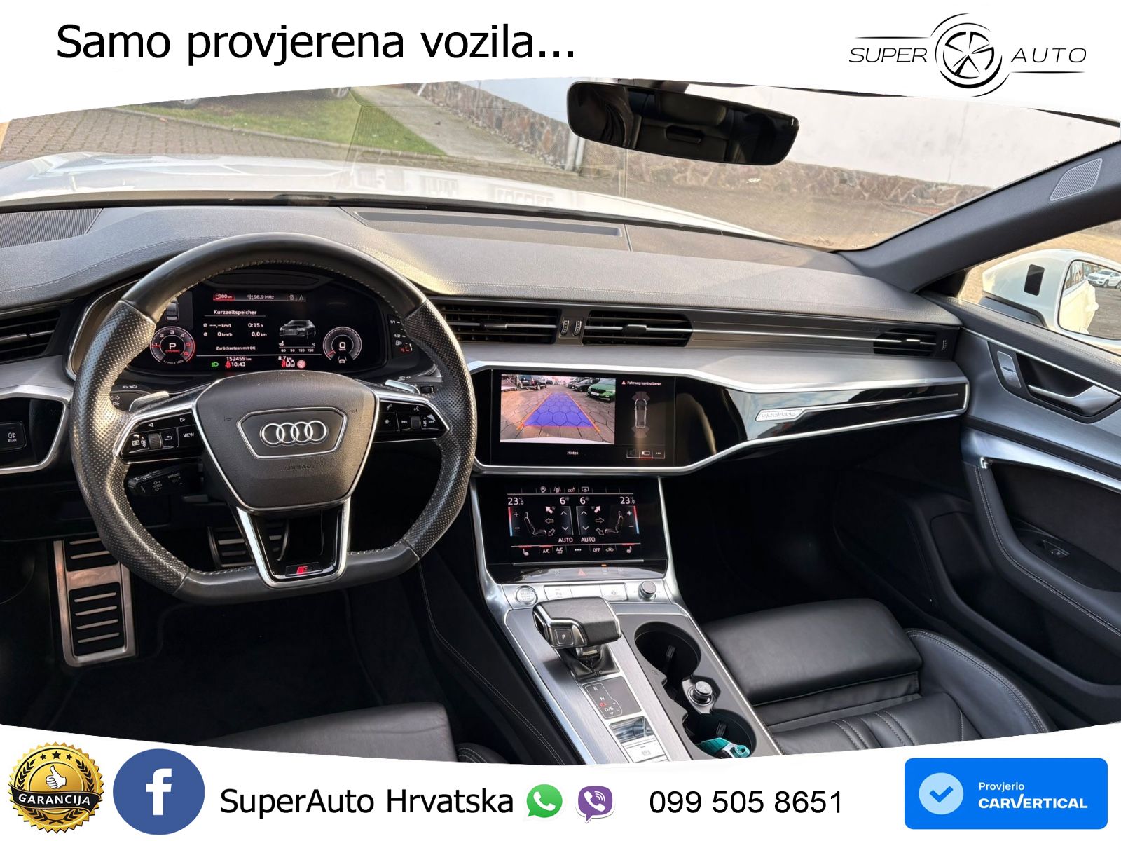 Audi A6 50 TDI V6 (286 KS) quattro tiptronic S line MATRIX+GR SJED+KAM