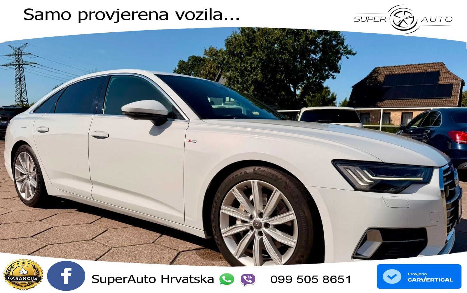 Audi A6 50 TDI V6 (286 KS) quattro tiptronic S line MATRIX+GR SJED+KAM