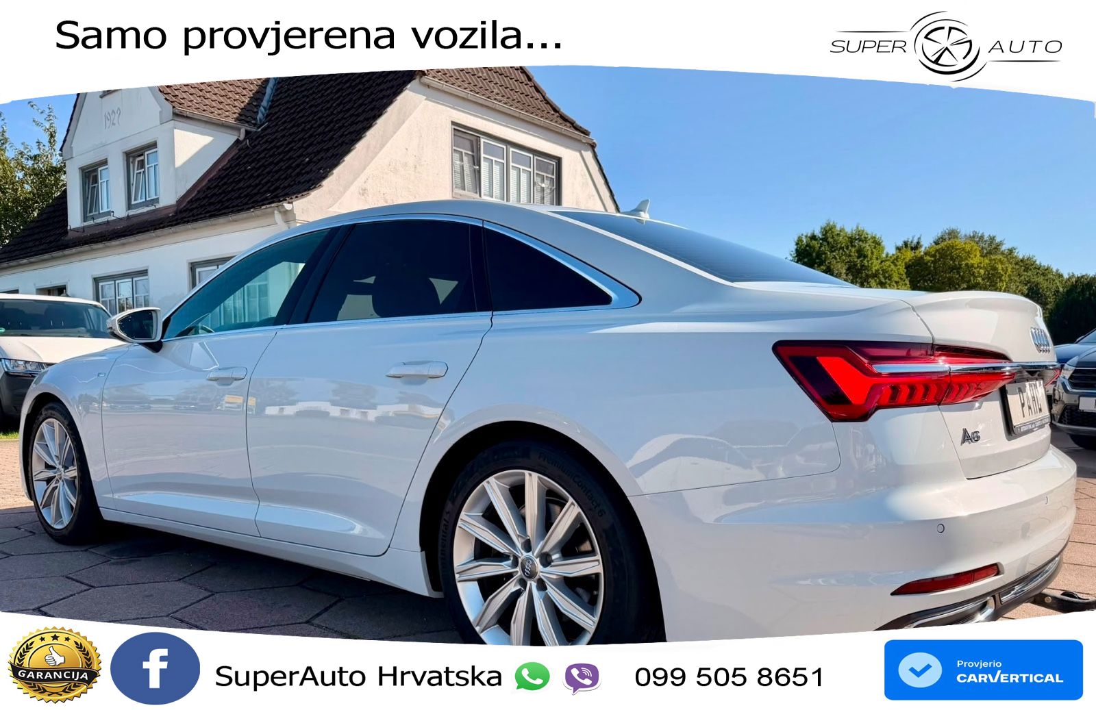 Audi A6 50 TDI V6 (286 KS) quattro tiptronic S line MATRIX+GR SJED+KAM