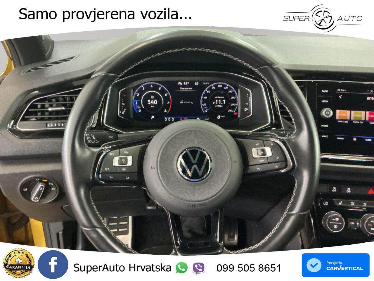 Volkswagen T-Roc I R 2.0 TSI (300 KS) OPF 4M DSG LED+GR SJED+ACC