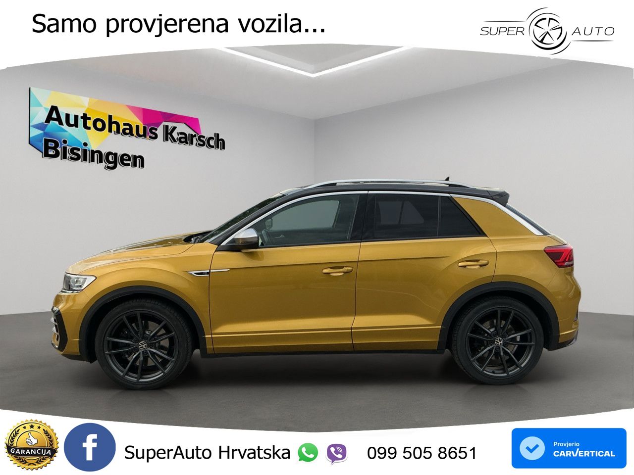 Volkswagen T-Roc I R 2.0 TSI (300 KS) OPF 4M DSG LED+GR SJED+ACC