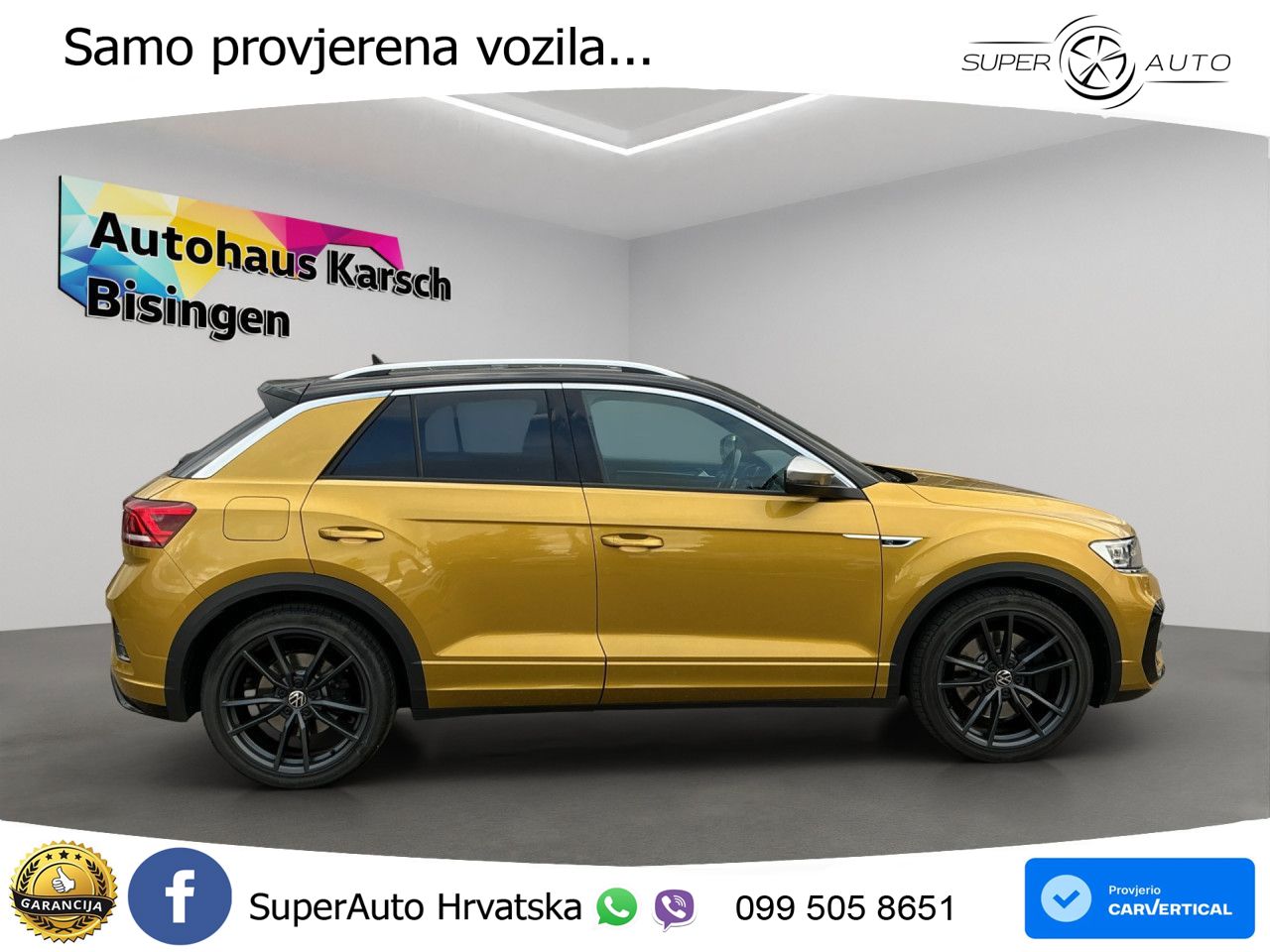 Volkswagen T-Roc I R 2.0 TSI (300 KS) OPF 4M DSG LED+GR SJED+ACC
