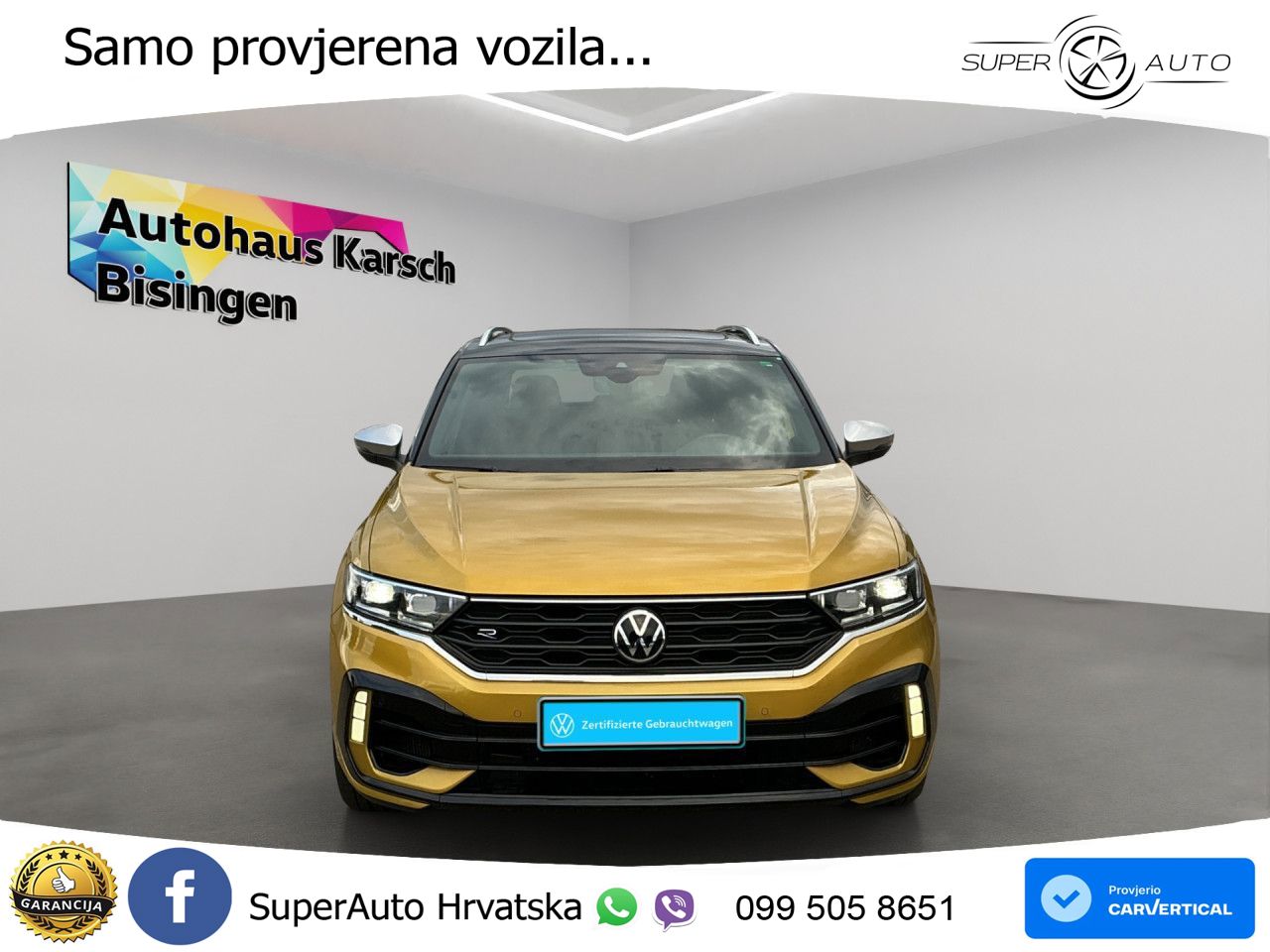 Volkswagen T-Roc I R 2.0 TSI (300 KS) OPF 4M DSG LED+GR SJED+ACC