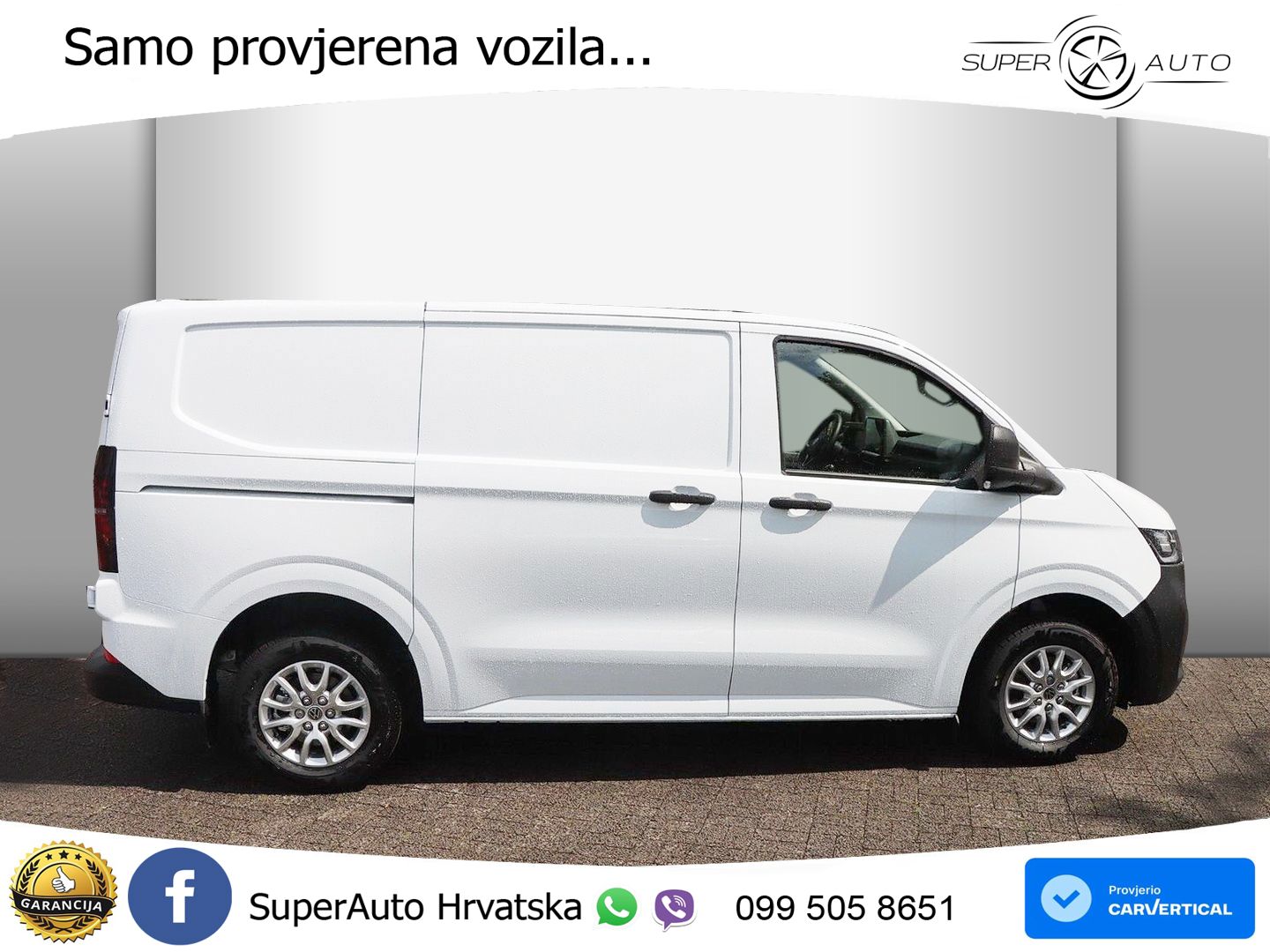 Volkswagen T7 Transporter Kasten KR 2.0 TDI ACC/AHK/KLIMA/P 110 KS