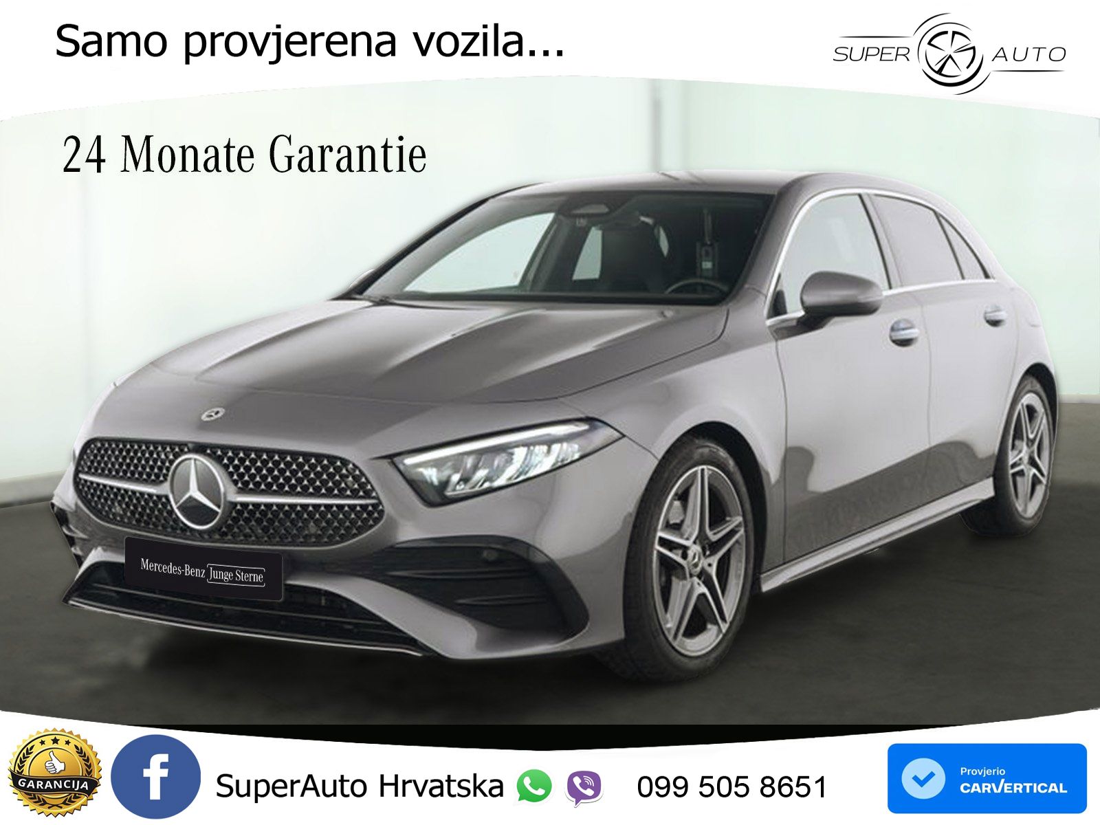 Mercedes-Benz A 200 7G-DCT AMG LED+GR SJED+ACC