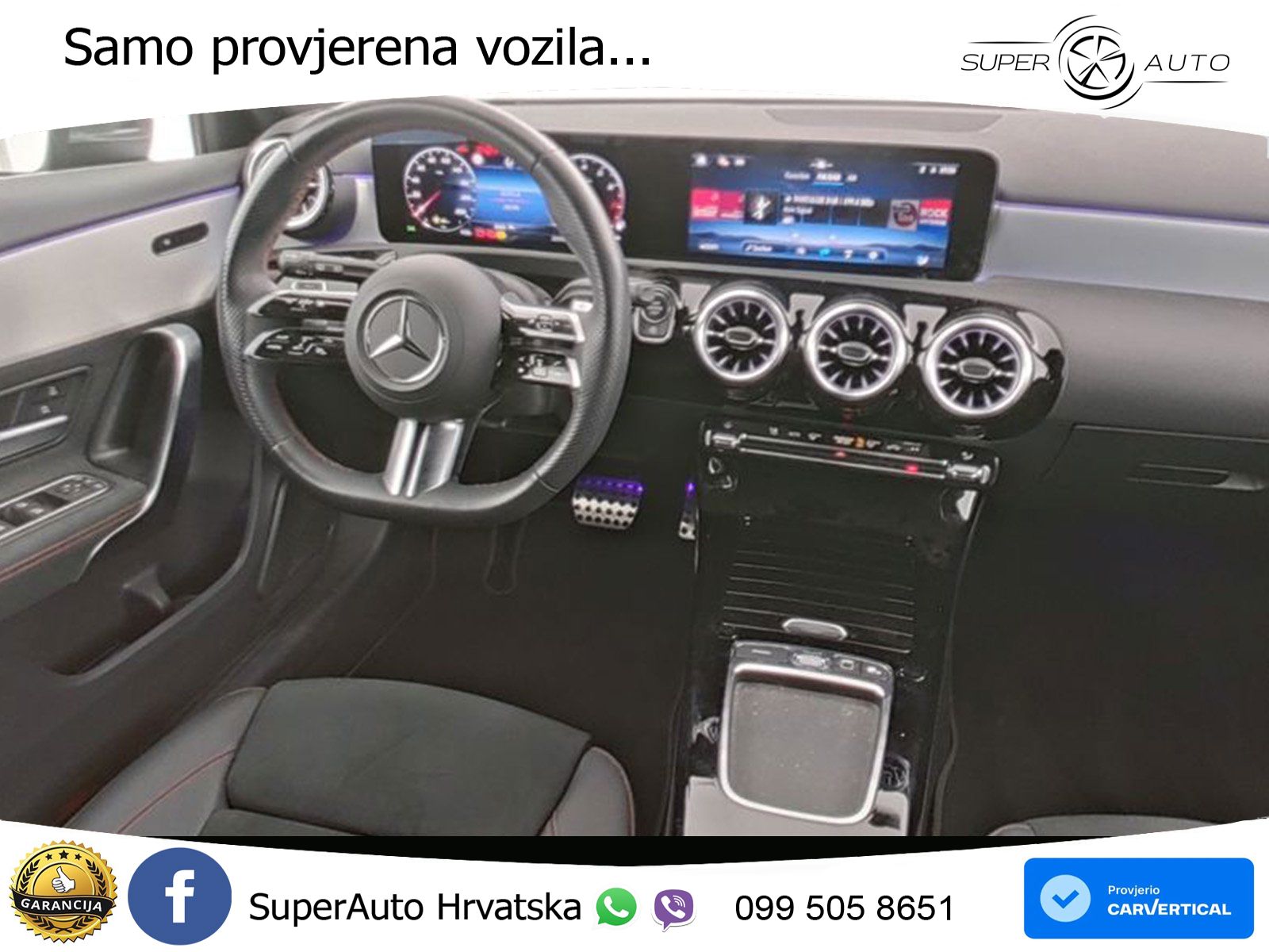 Mercedes-Benz A 200 7G-DCT AMG LED+GR SJED+ACC