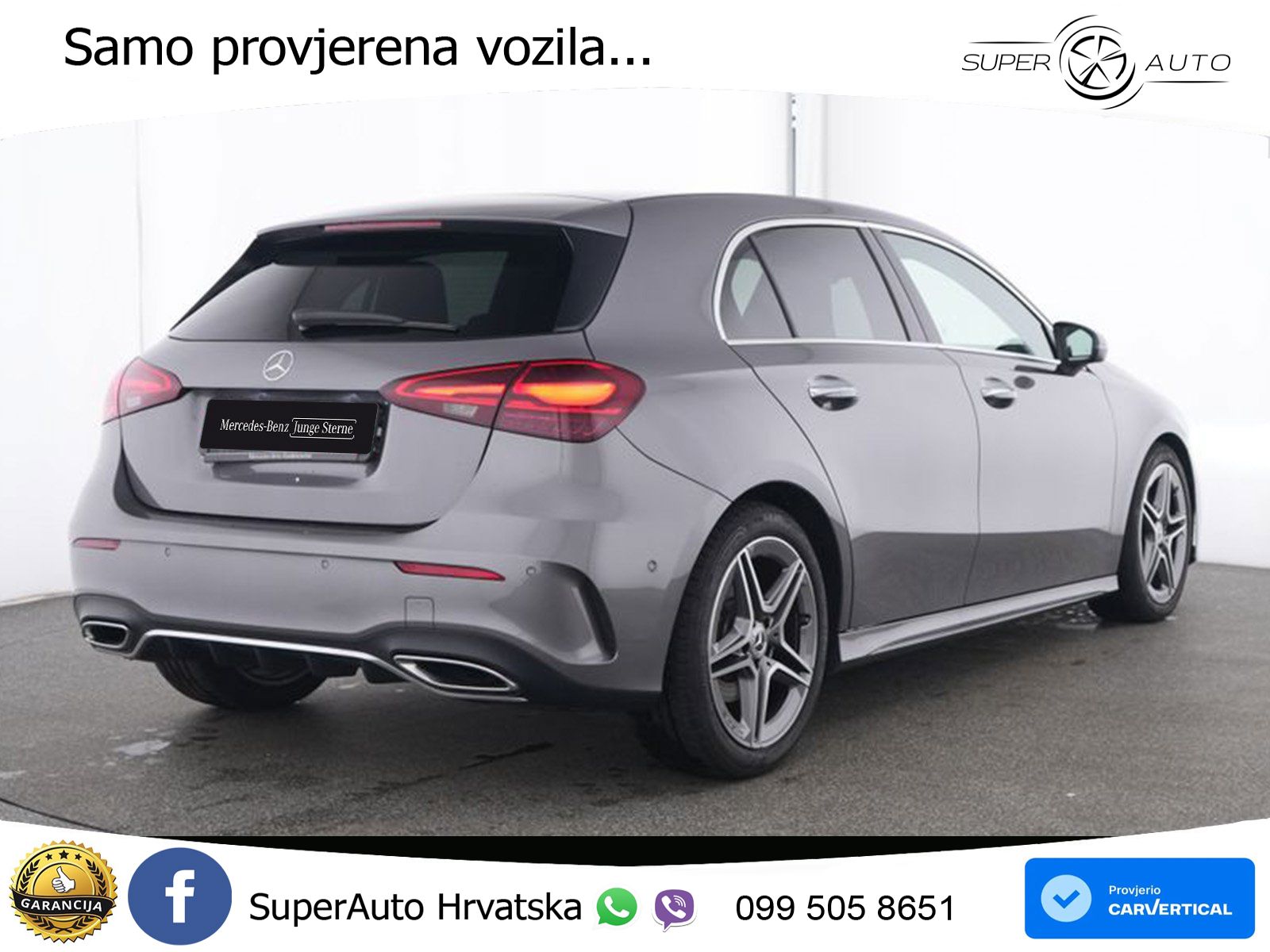 Mercedes-Benz A 200 7G-DCT AMG LED+GR SJED+ACC