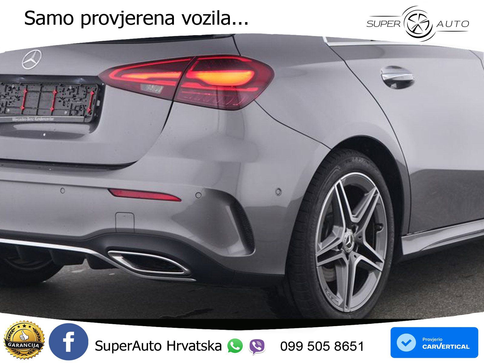 Mercedes-Benz A 200 7G-DCT AMG LED+GR SJED+ACC