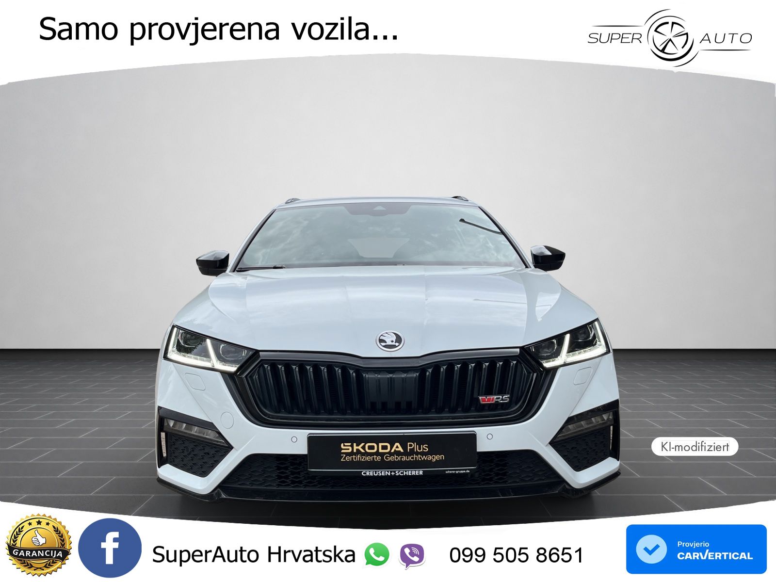 Škoda Octavia Combi RS 2.0 TDI (200 KS) DSG
