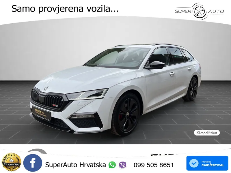 Škoda Octavia Combi RS 2.0 TDI (200 KS) DSG