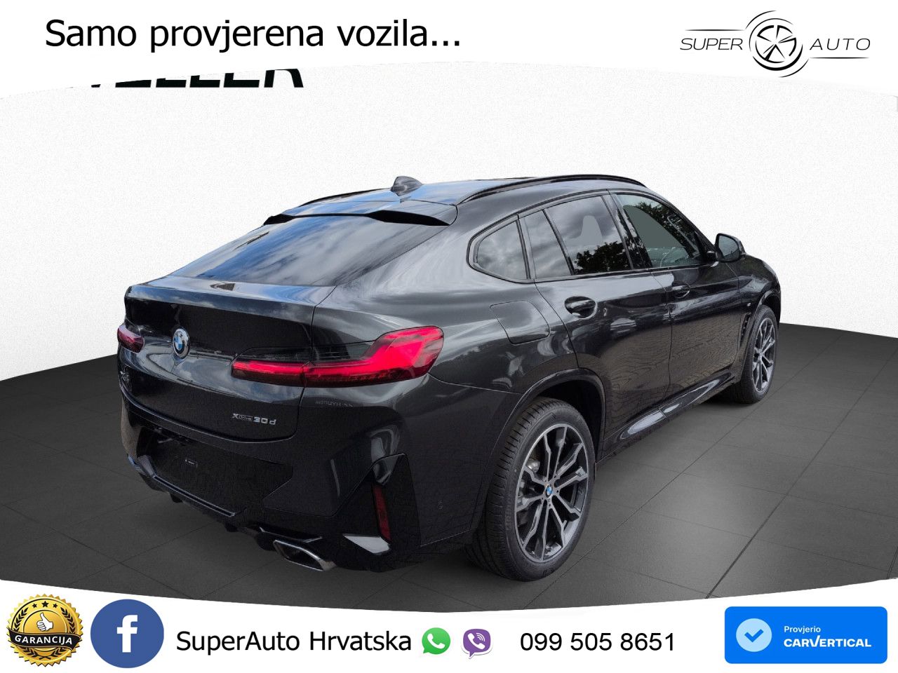 BMW X4 30d (286 KS) xDrive Steptronic M Sport LED+GR SJED+ACC