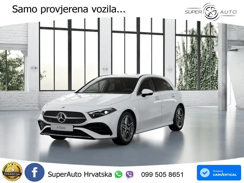 Mercedes-Benz A 180 7G-DCT AMG LED+GR SJED+ACC