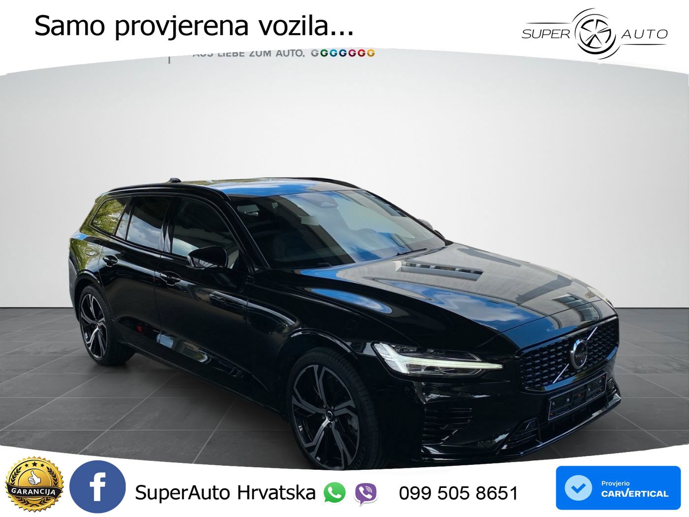 Volvo V60 2.0 T8 AWD Geartronic LED+GR SJED+ACC