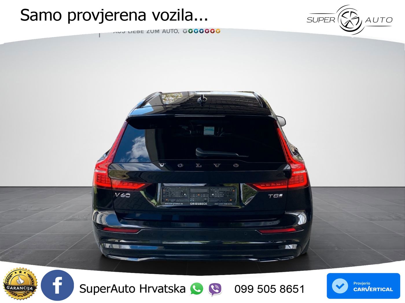 Volvo V60 2.0 T8 AWD Geartronic LED+GR SJED+ACC