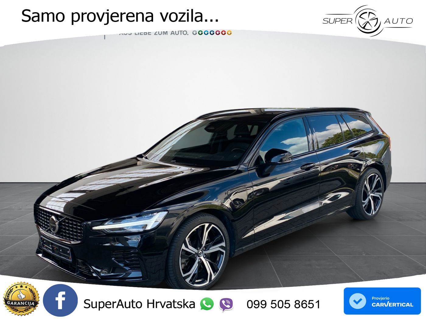 Volvo V60 2.0 T8 AWD Geartronic LED+GR SJED+ACC