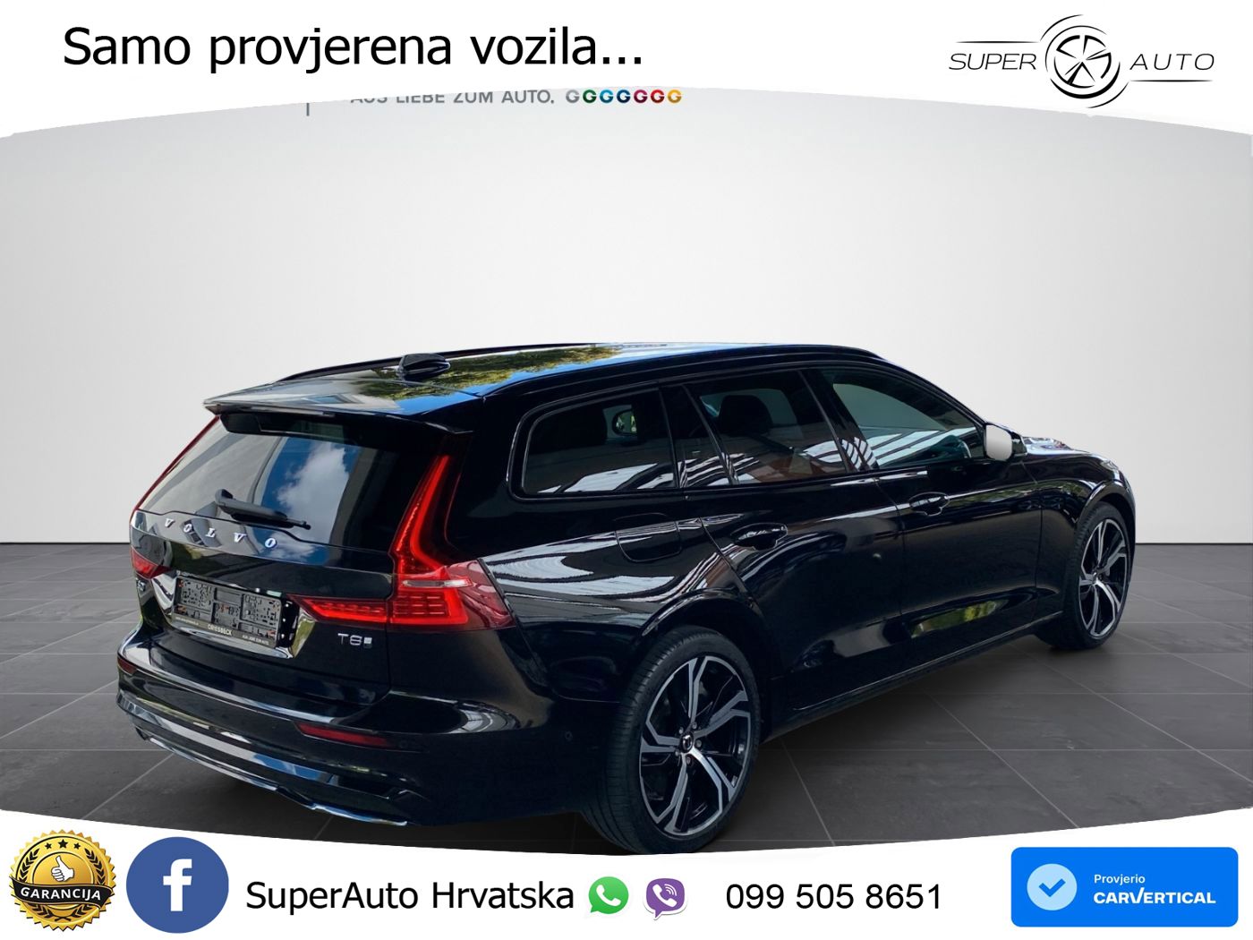 Volvo V60 2.0 T8 AWD Geartronic LED+GR SJED+ACC
