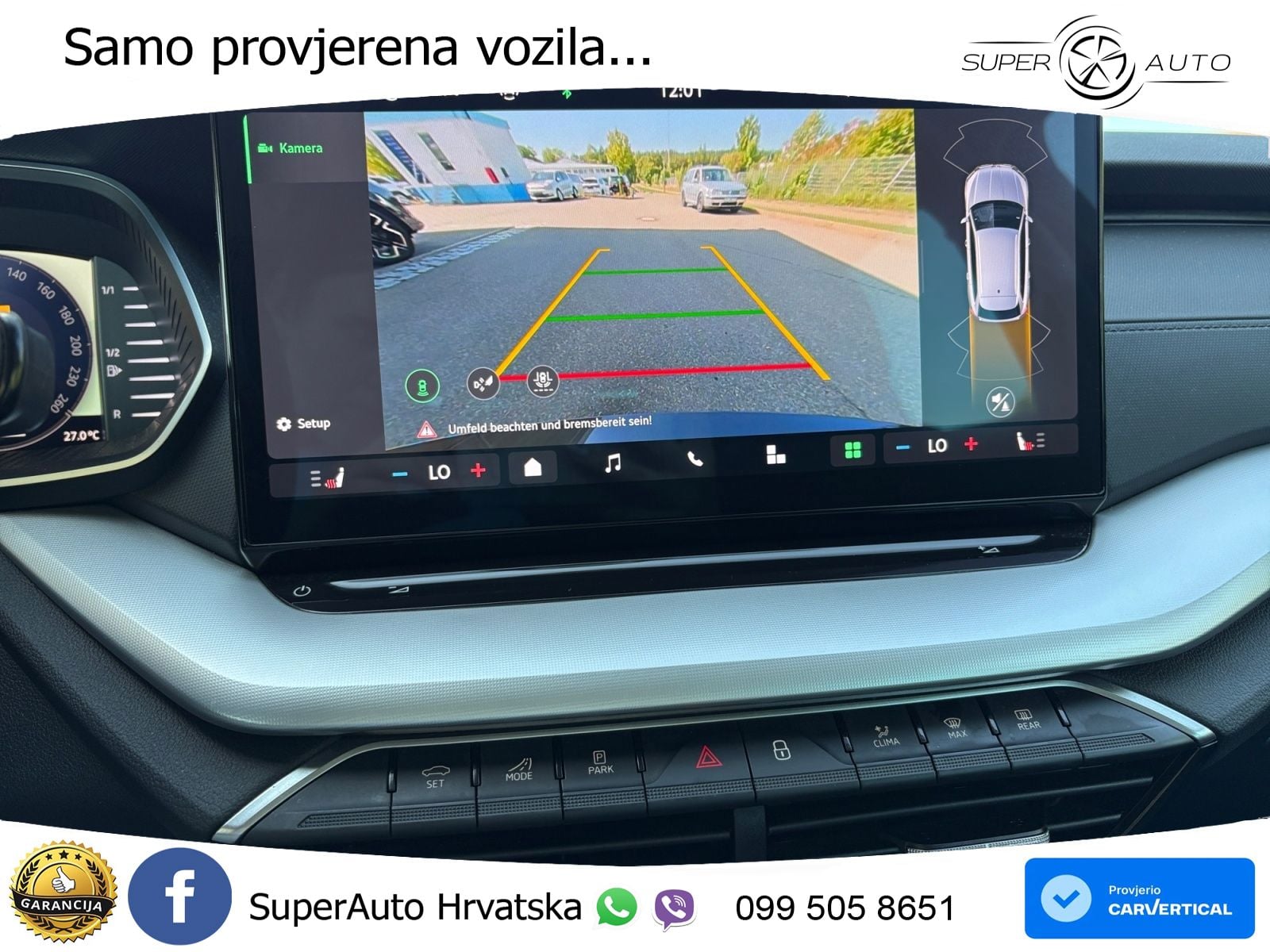 Škoda Octavia Combi 2.0 TDI (150 KS) DSG Selection MATRIX+GR SJED+KAM