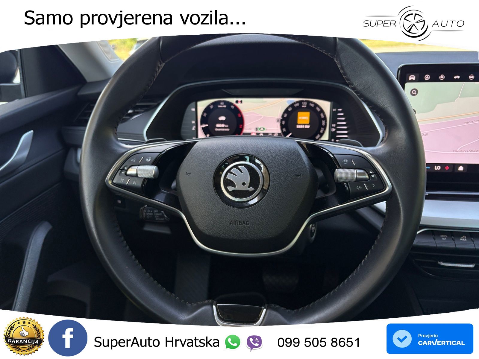 Škoda Octavia Combi 2.0 TDI (150 KS) DSG Selection MATRIX+GR SJED+KAM