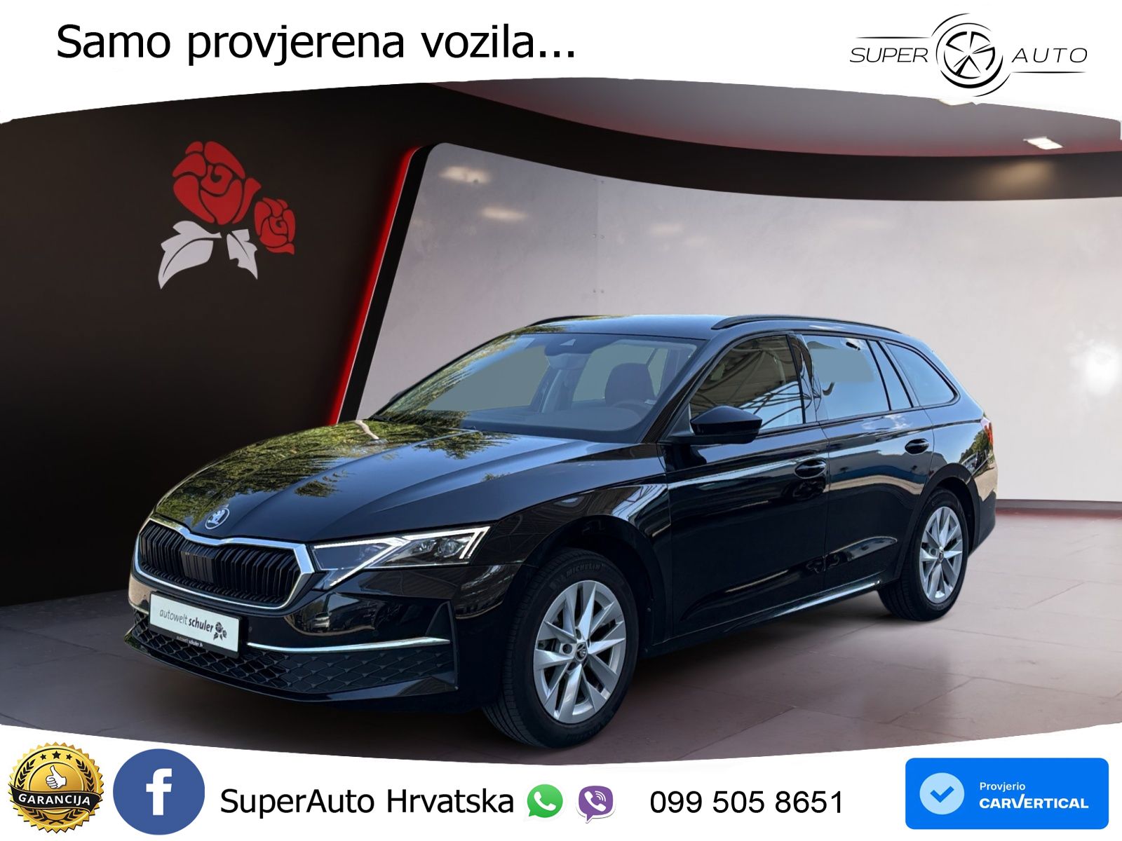 Škoda Octavia Combi 2.0 TDI (150 KS) DSG Selection MATRIX+GR SJED+KAM