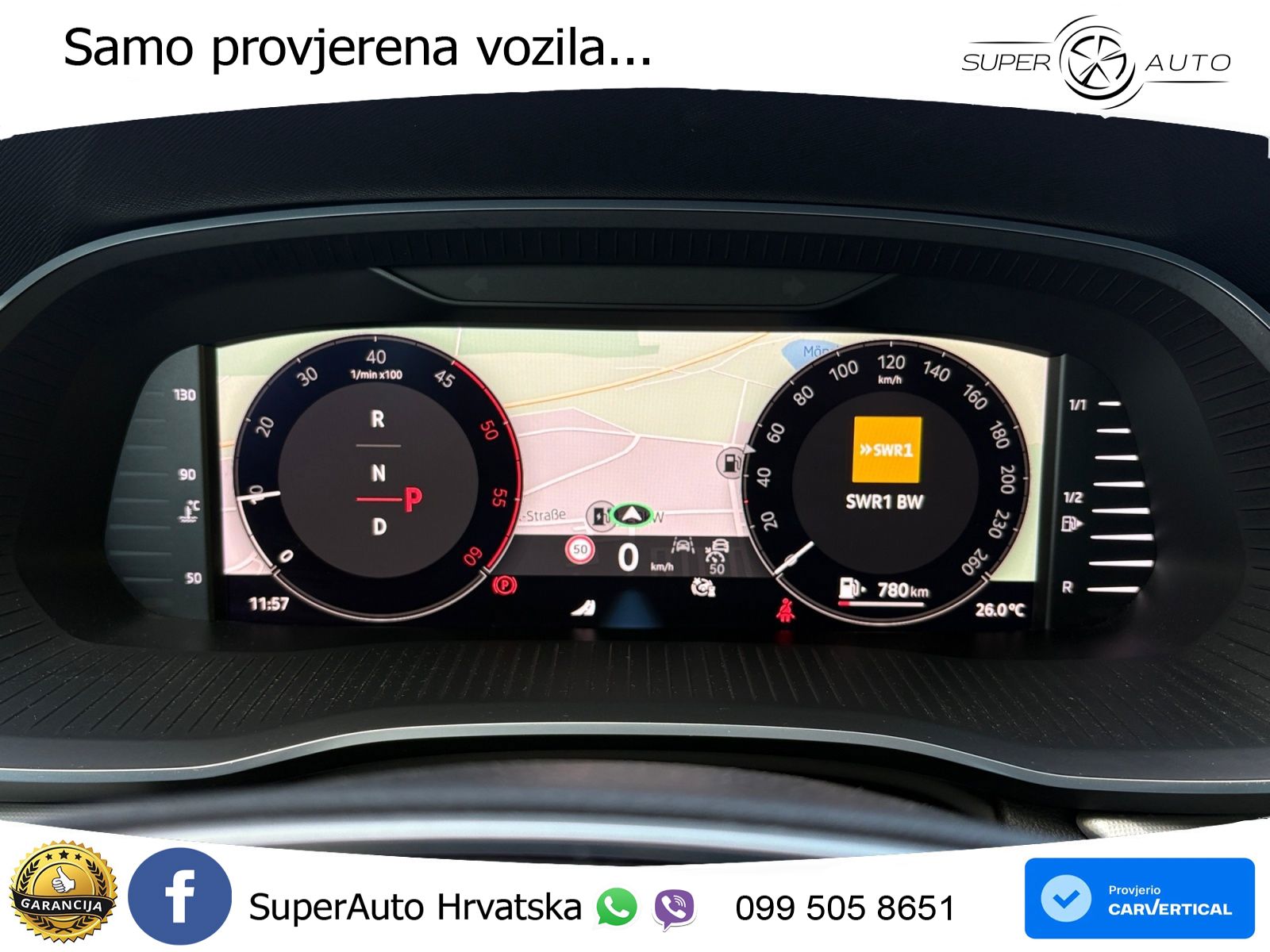 Škoda Octavia Combi 2.0 TDI (150 KS) DSG Selection MATRIX+GR SJED+KAM