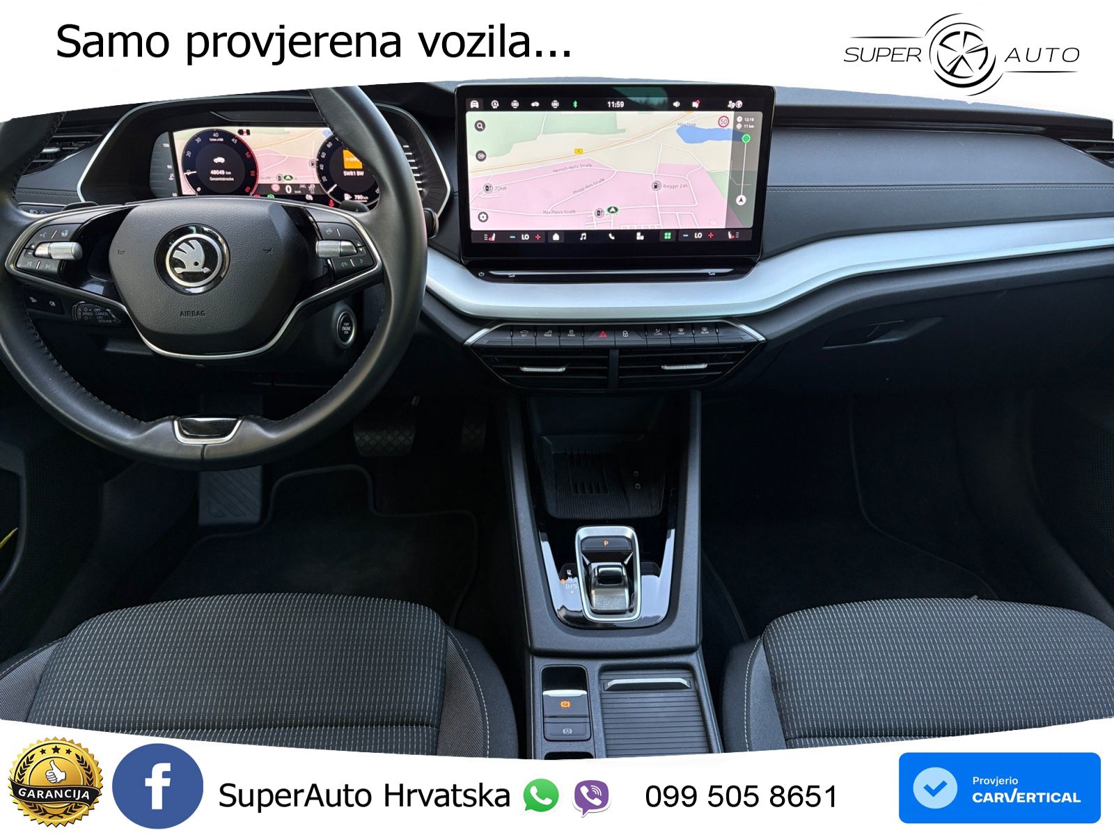 Škoda Octavia Combi 2.0 TDI (150 KS) DSG Selection MATRIX+GR SJED+KAM