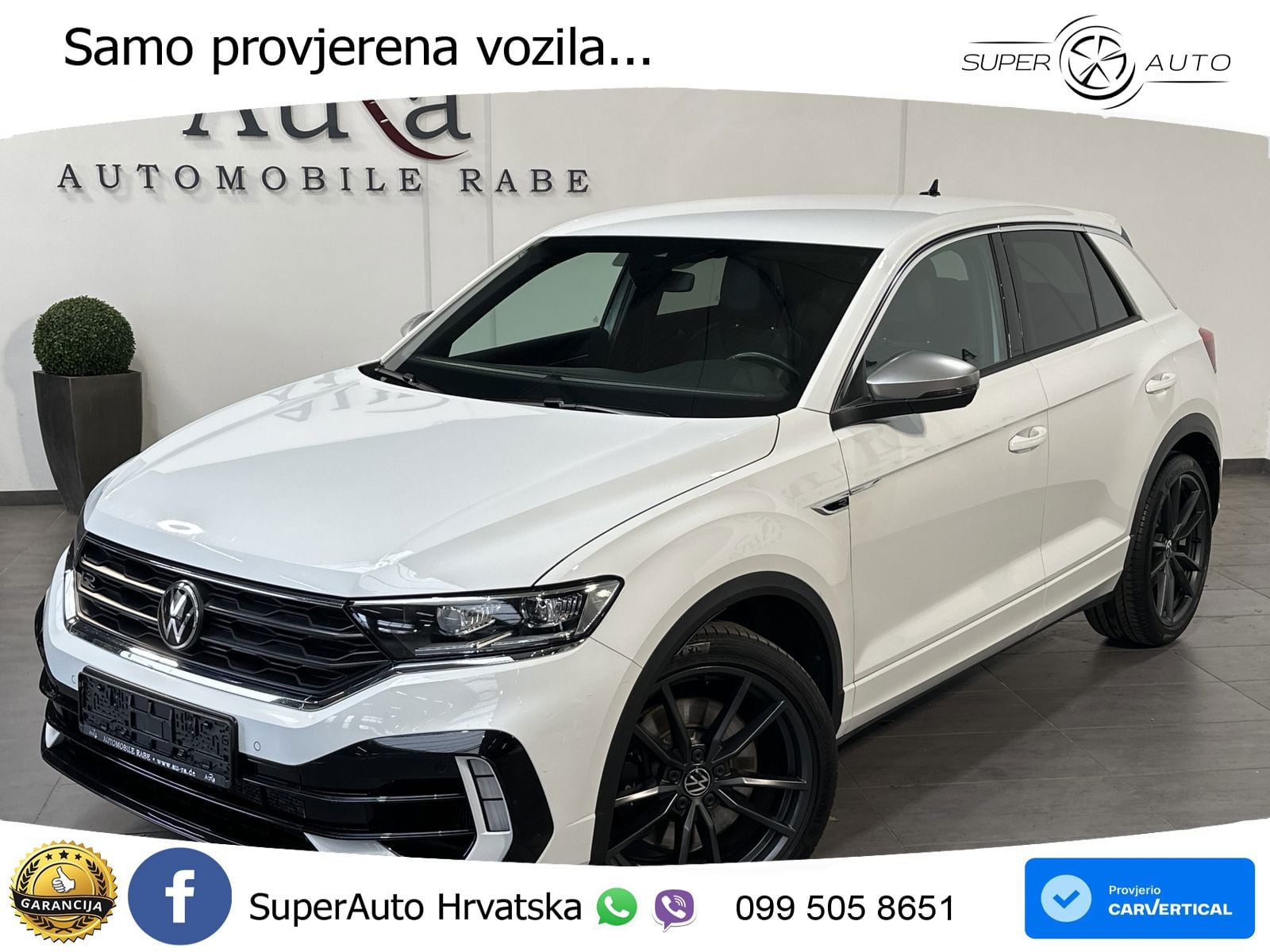 Volkswagen T-Roc I R 2.0 TSI (300 KS) OPF 4M DSG LED+GR SJED+ACC