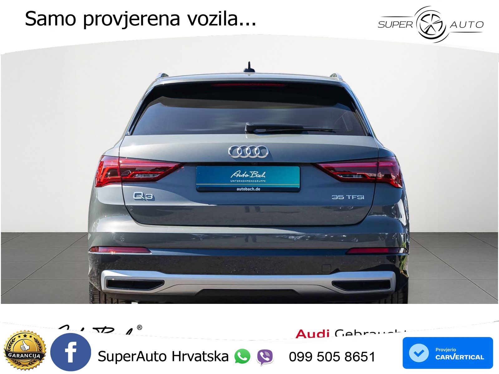 Audi Q3 35 TFSI (150 KS) S tronic advanced LED+GR SJED+ACC