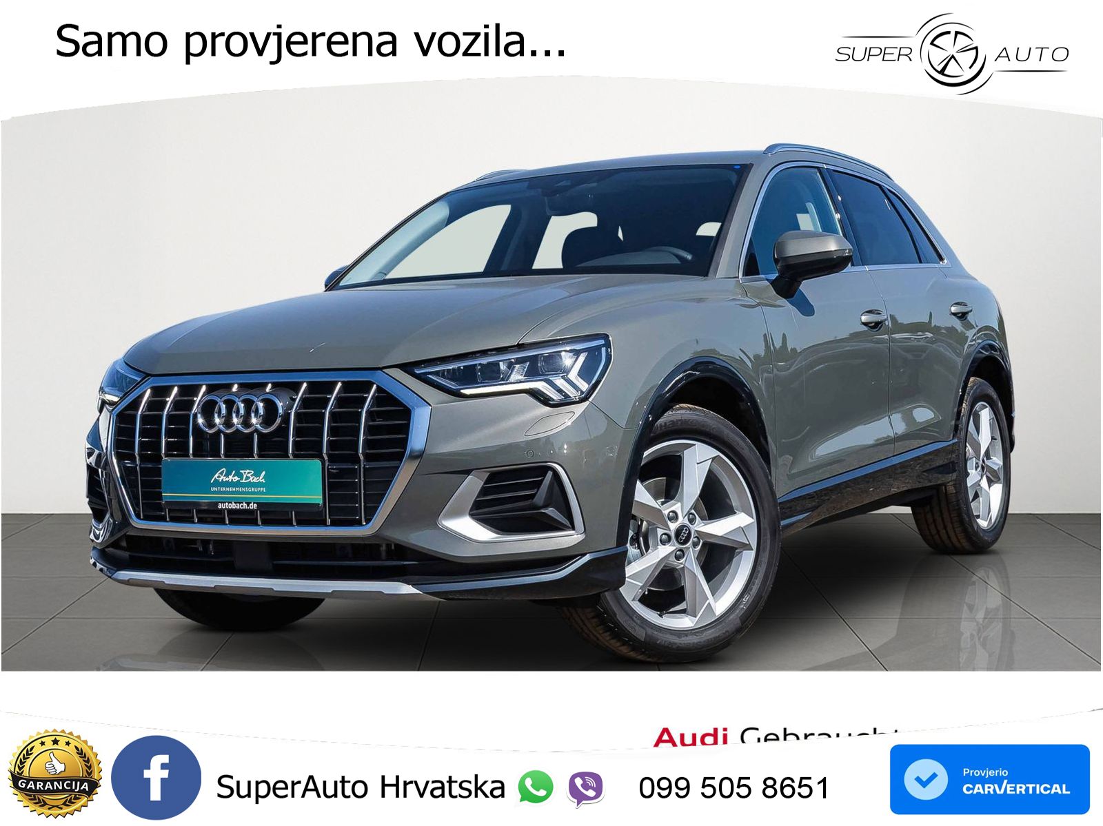 Audi Q3 35 TFSI (150 KS) S tronic advanced LED+GR SJED+ACC