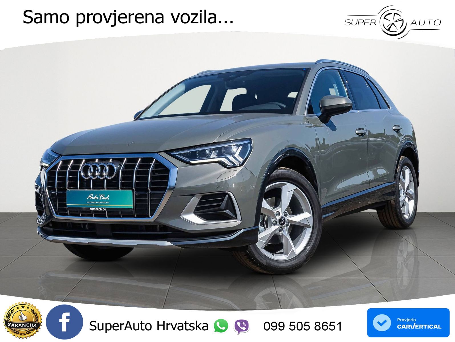 Audi Q3 35 TFSI (150 KS) S tronic advanced LED+GR SJED+ACC