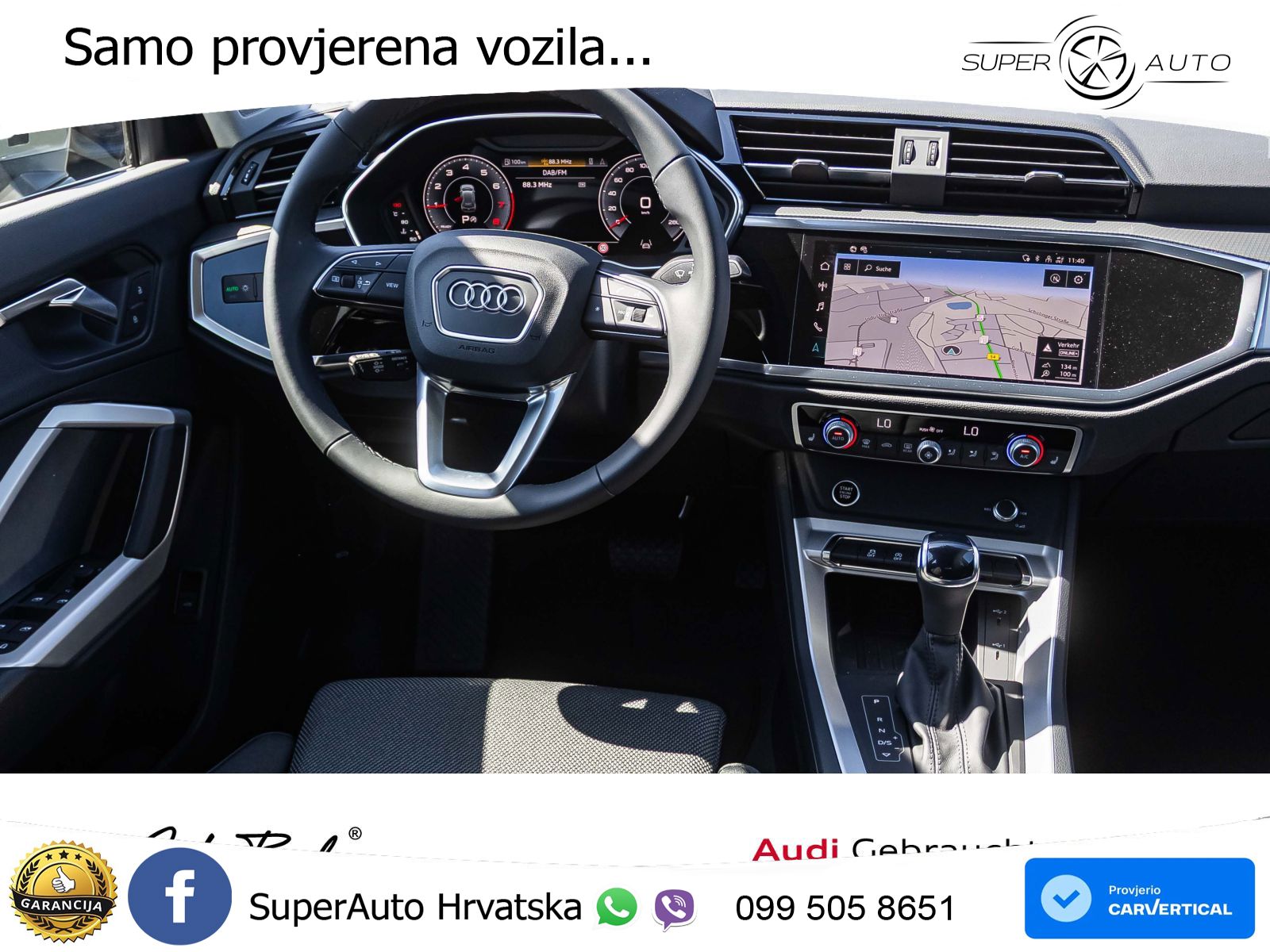 Audi Q3 35 TFSI (150 KS) S tronic advanced LED+GR SJED+ACC