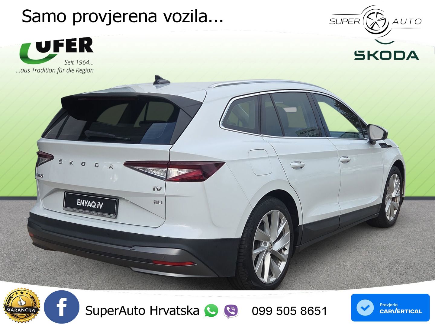 Škoda Enyaq iV 80 82 kWh (204 KS) Loft