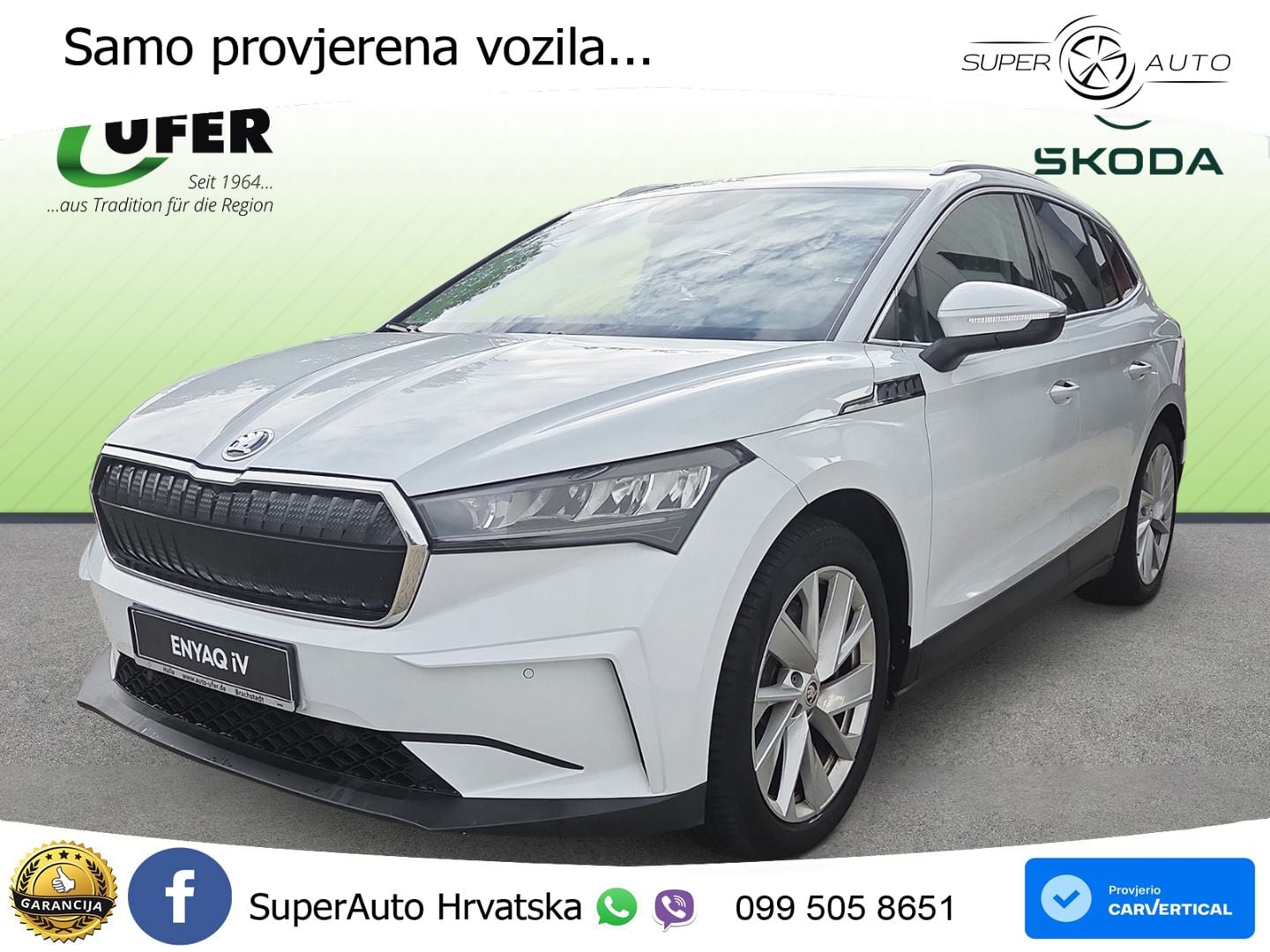 Škoda Enyaq iV 80 82 kWh (204 KS) Loft
