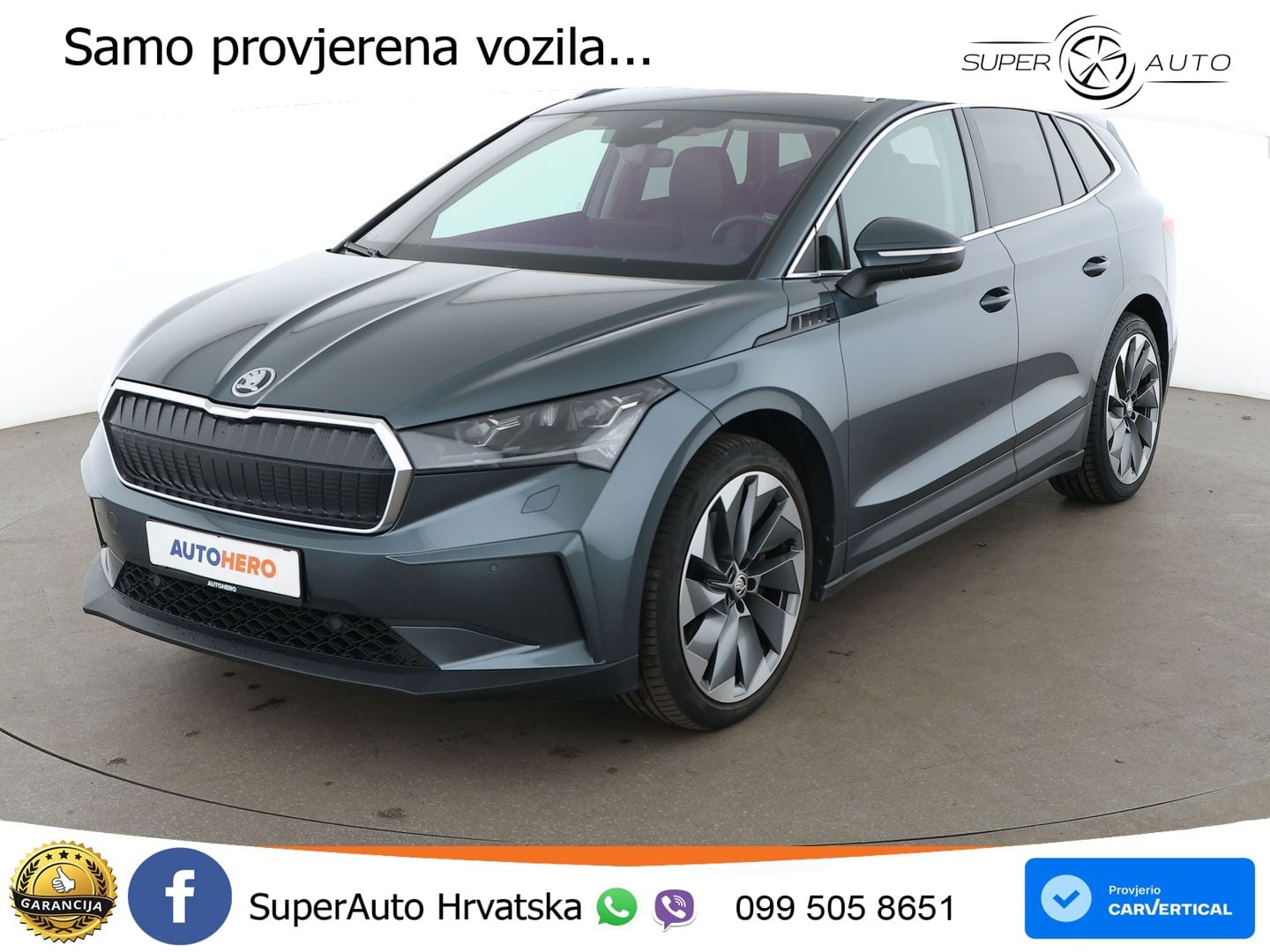 Škoda Enyaq iV 80 82 kWh (204 KS) Suite LED+GR SJED+ACC