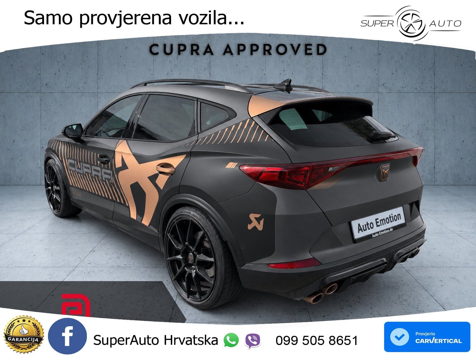 Cupra Formentor VZ5 2.5 TSI (390 KS) 4Drive DSG LED+GR SJED+ACC